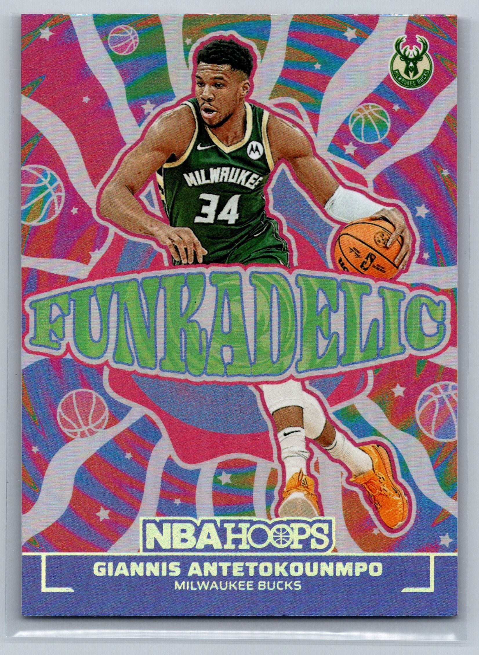 2024 NBA Hoops Giannis Antetokounmpo Funkadelics #5