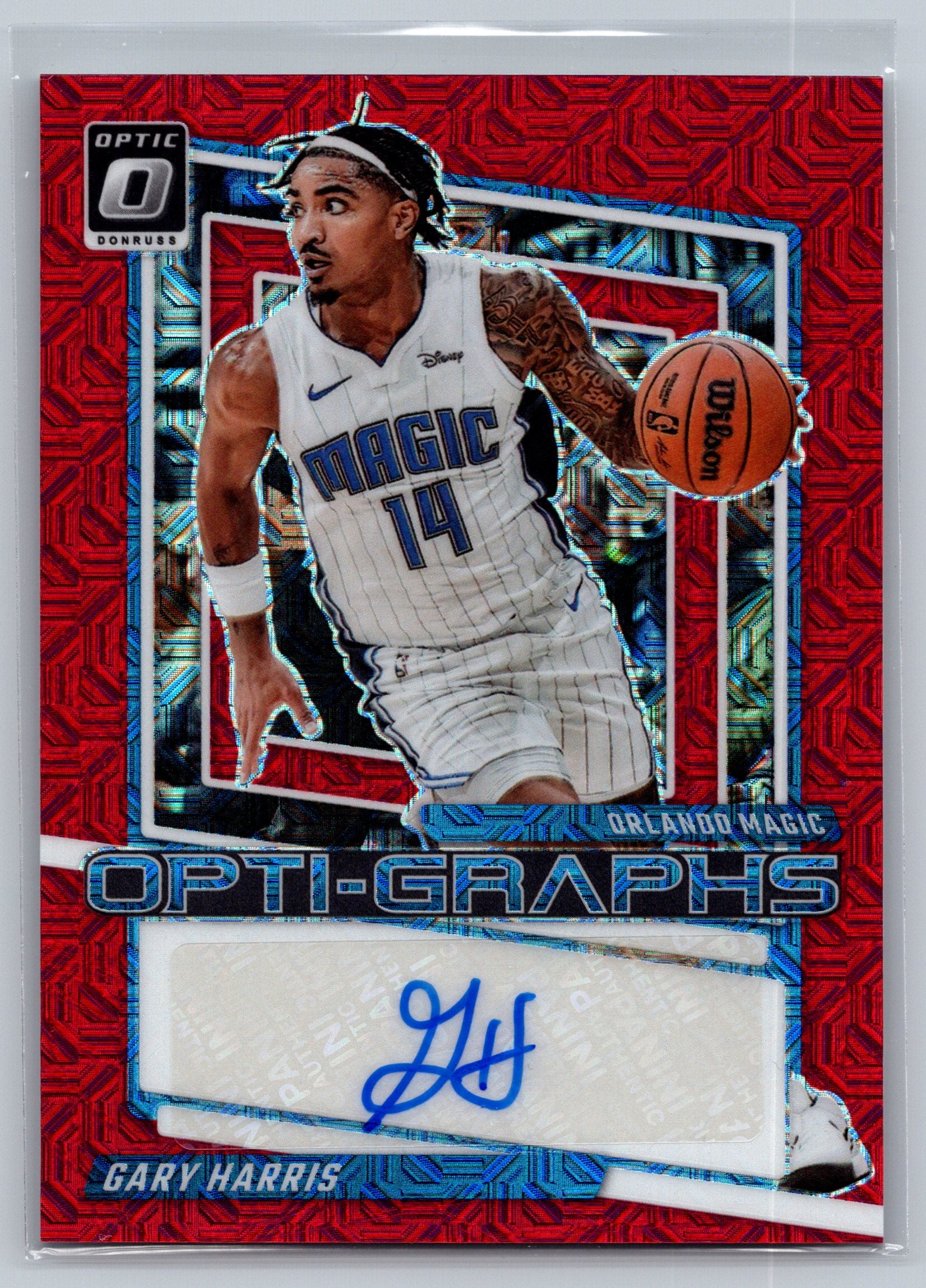 2023 Panini Donruss Optic Gary Harris Autograph Opti-Graphs #OG-HAR