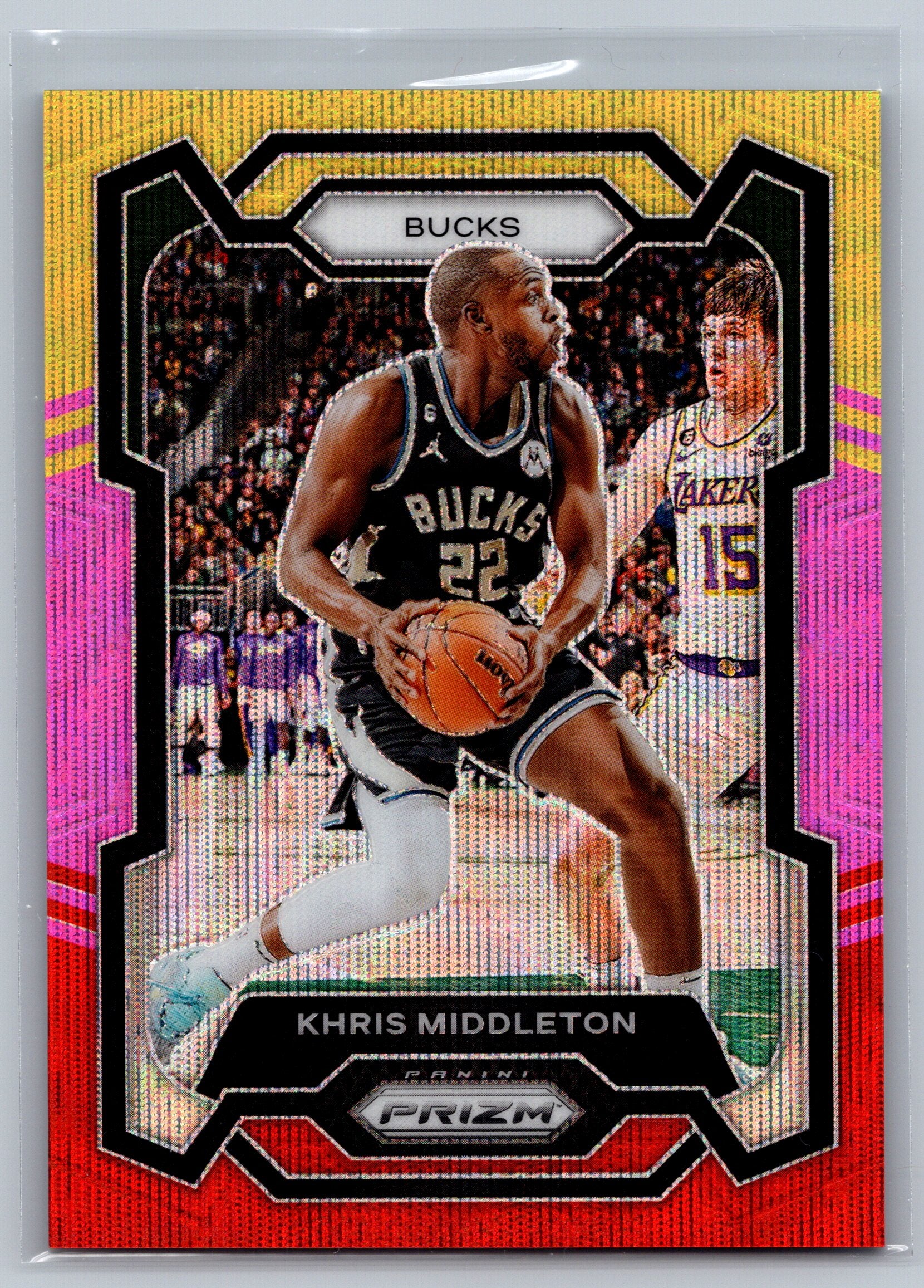 2023 Panini Prizm Kris Middleton Multi Wave /88 #60