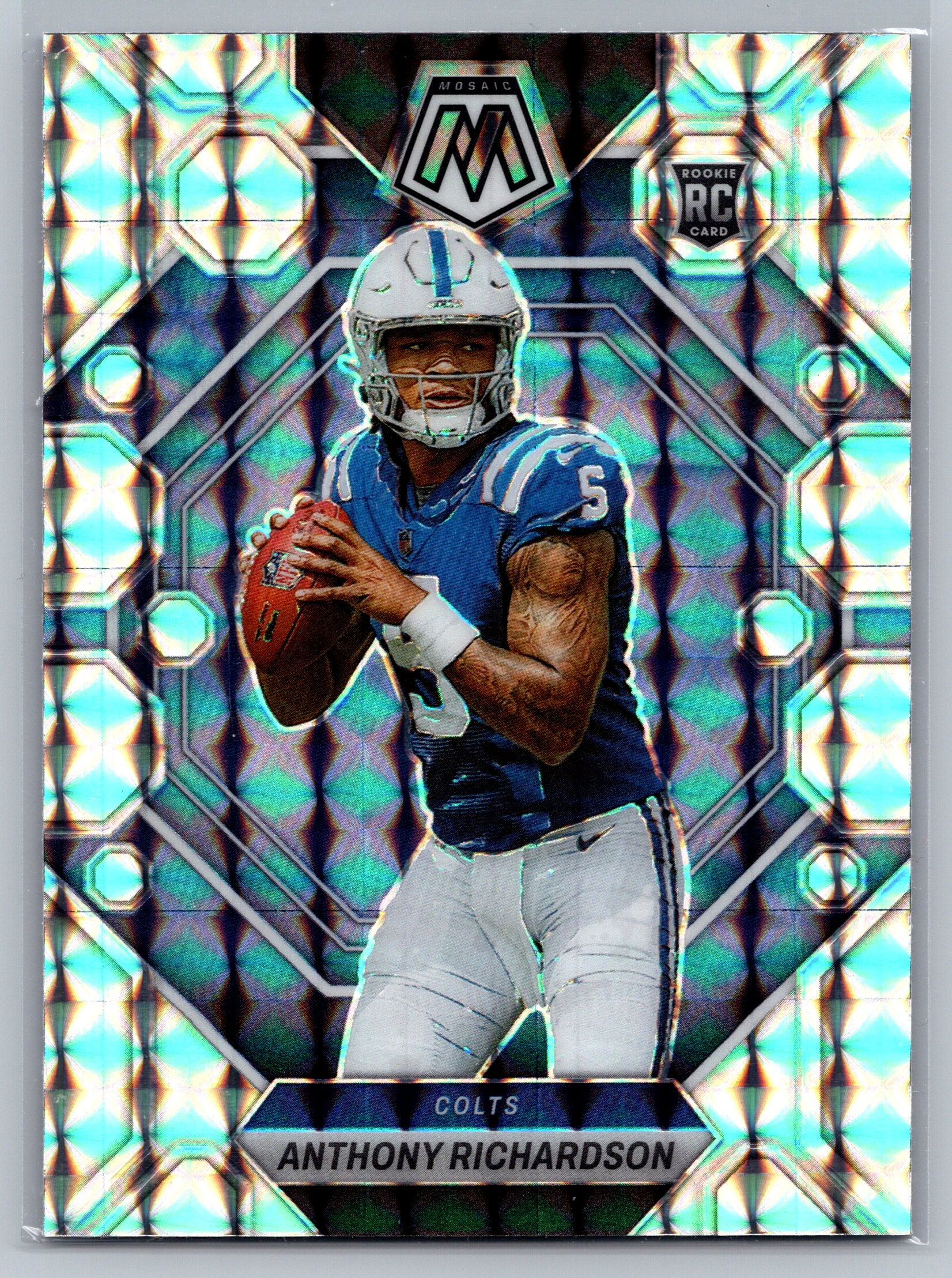 2023 Panini Mosaic Anthony Richardson Mosaic Rookie Card #282