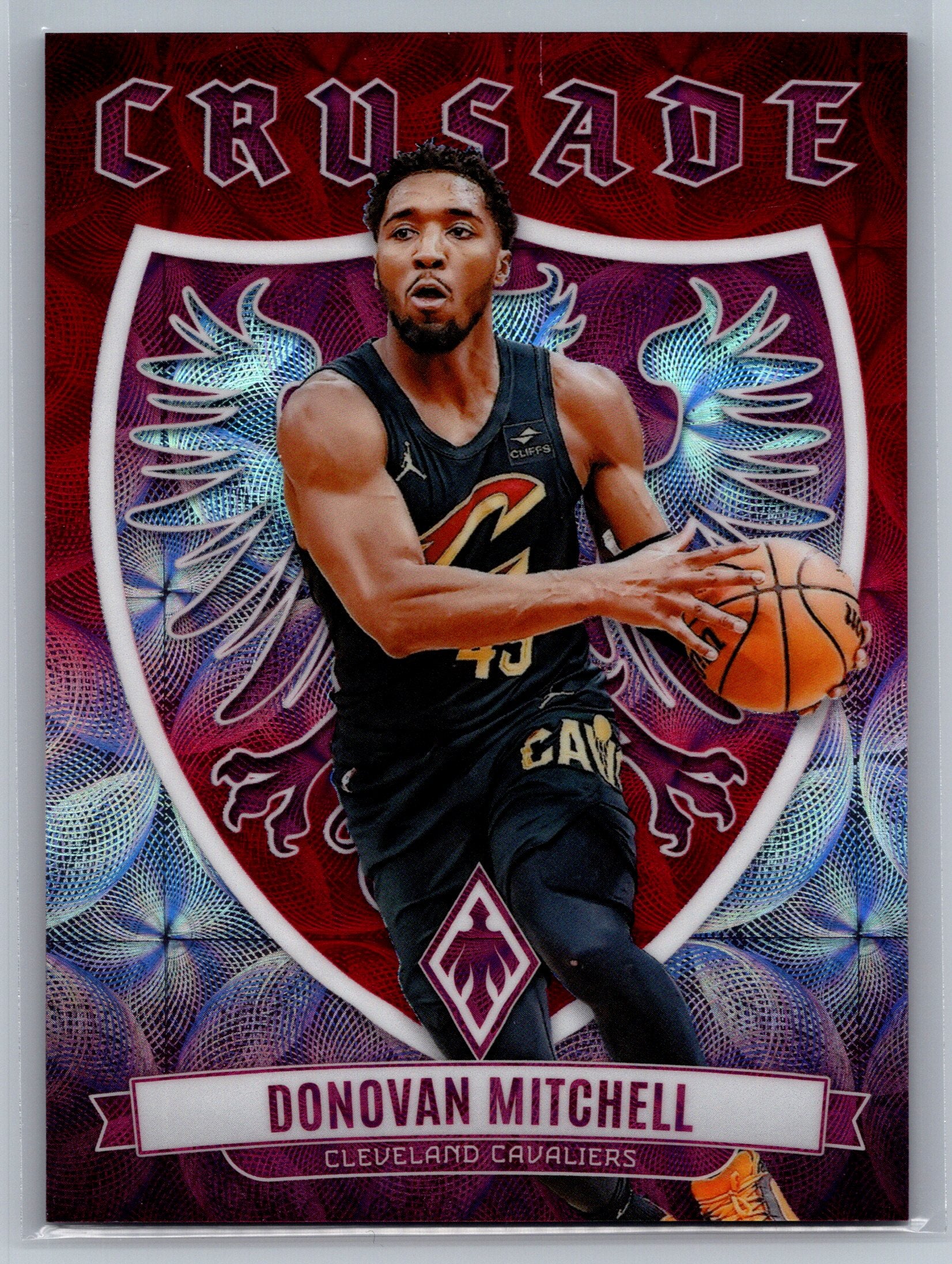 2023 Panini Phoenix Donovan Mitchell Maroon Crusade /75 #14