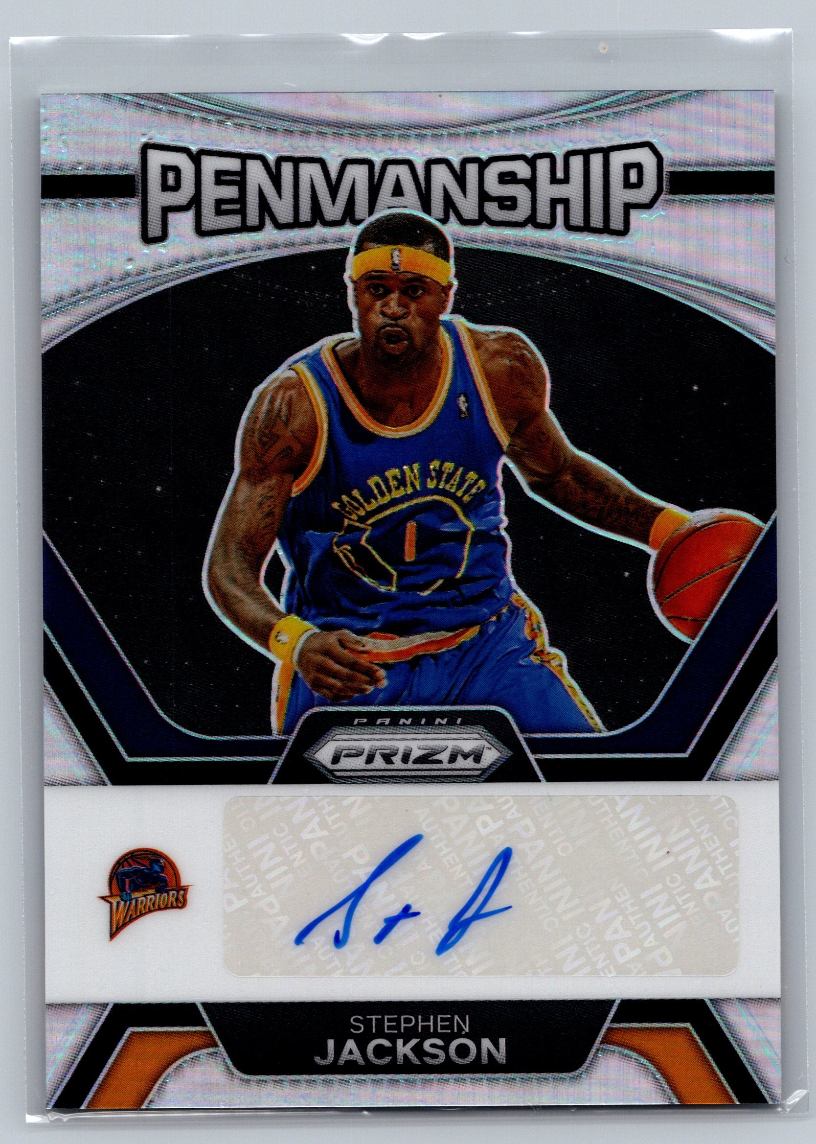 2023 Panini Prizm Stephen Jackson Silver Penmanship Autograph #PNM-JAC