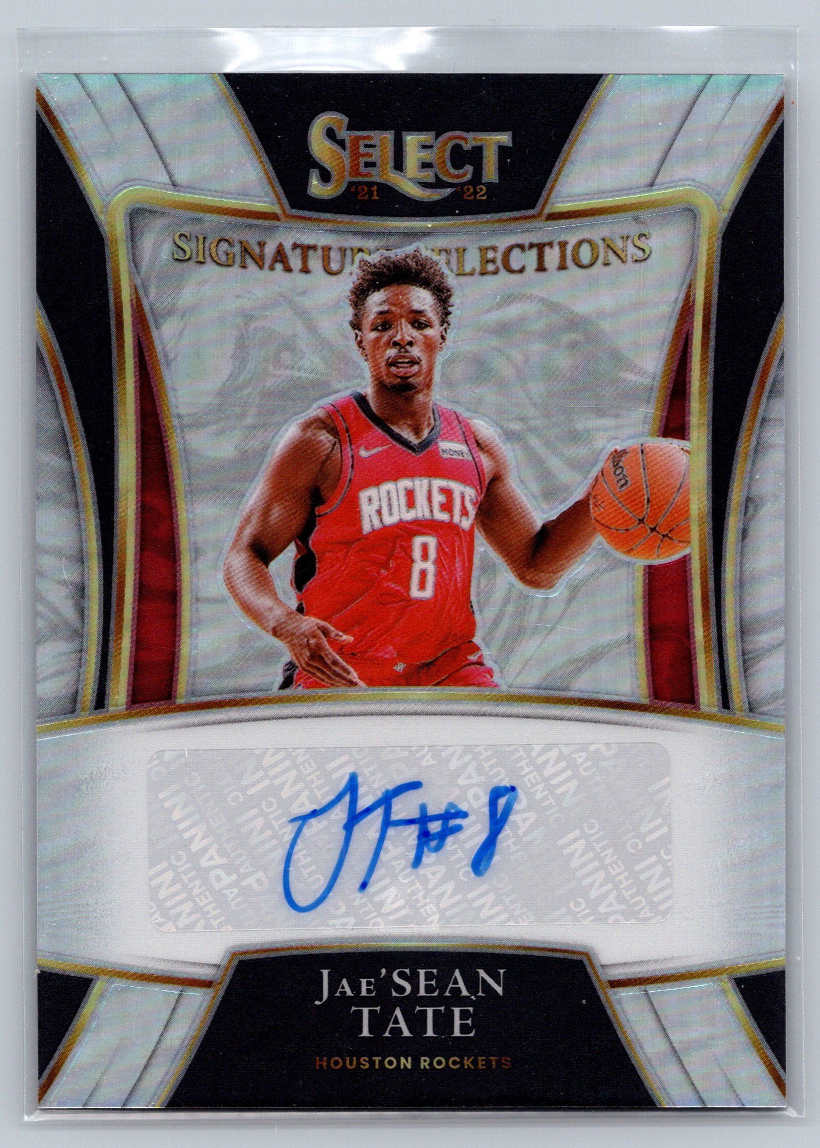 2021 Panini Select Jae'Sean Tate Signature Selections Autograph #SS JST