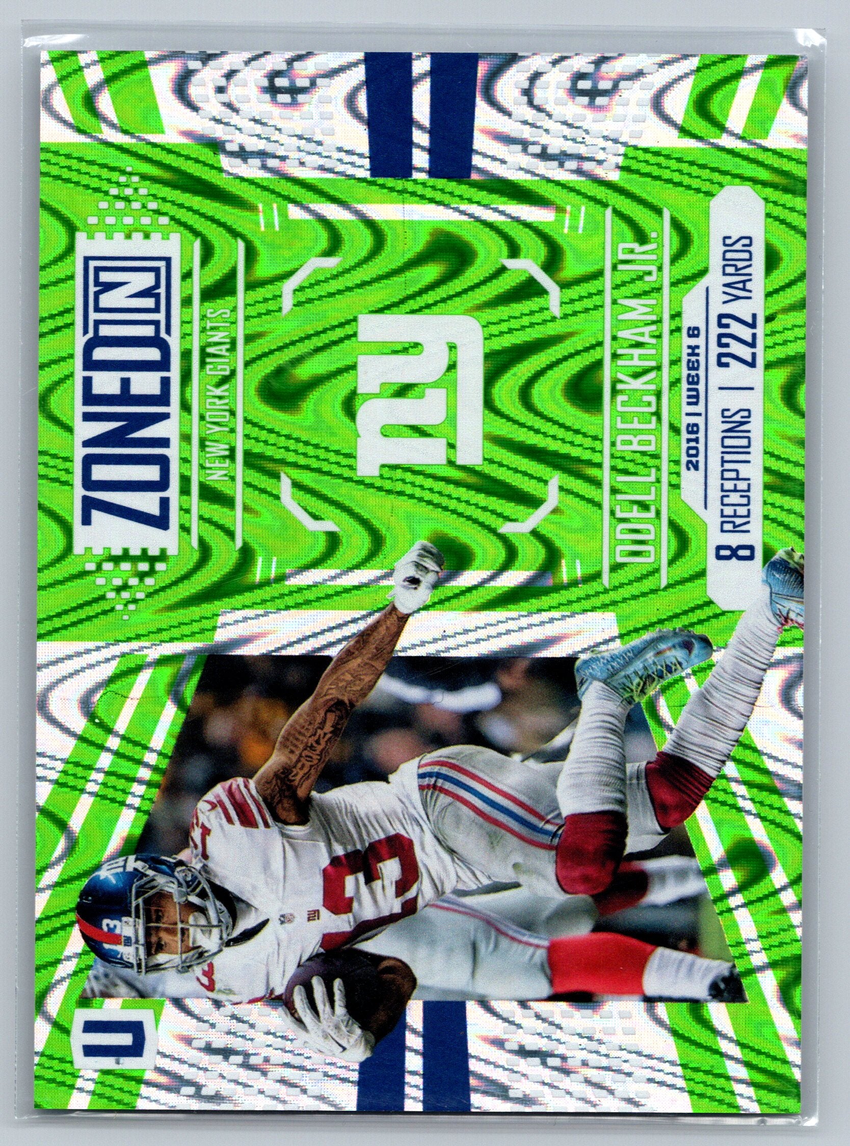 2017 Panini Unparalleled Odell Beckham Jr. Green /199 #ZI-6