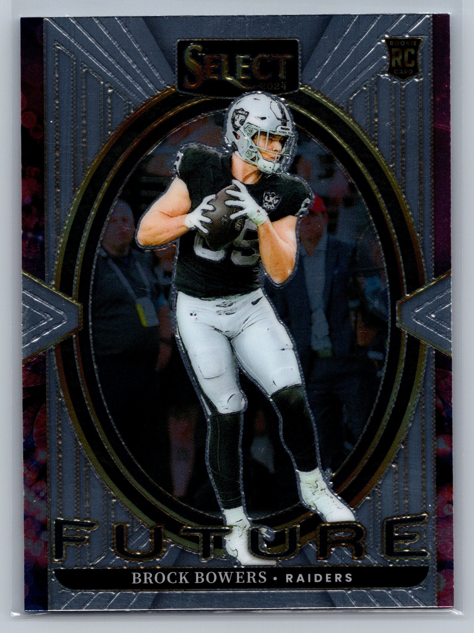 2024 Panini Select Brock Bowers Future Rookie Card #3