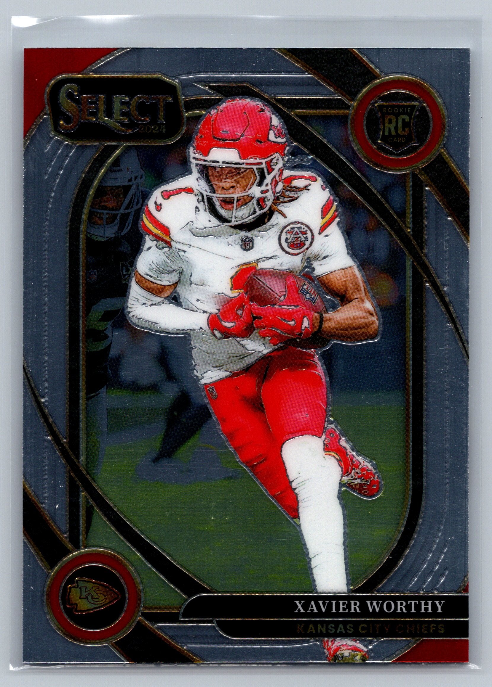 2024 Panini Select Xavier Worthy Club Level Rookie Card #224