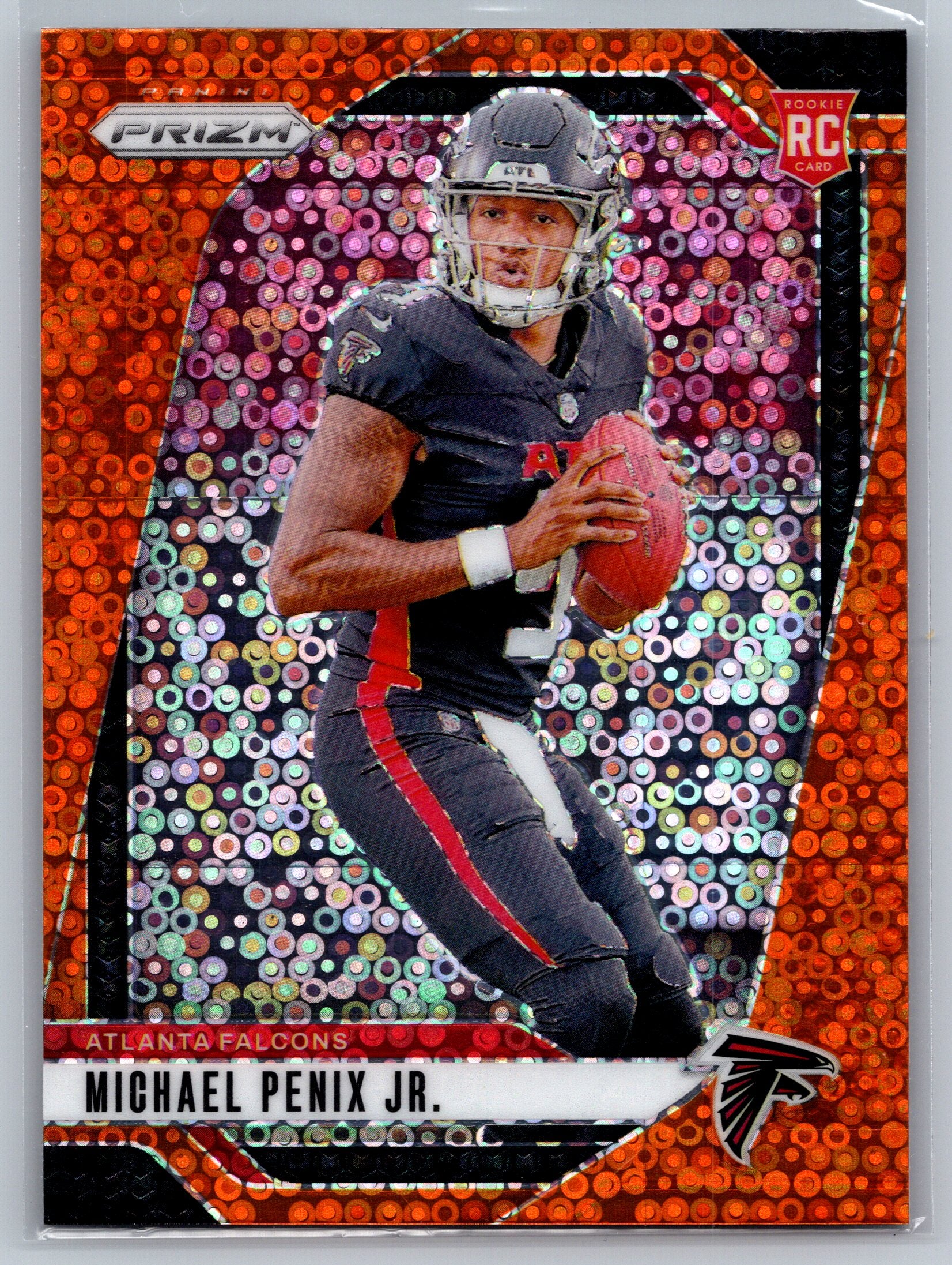 2024 Panini Prizm Michael Penix Jr. Disco Rookie Card #378