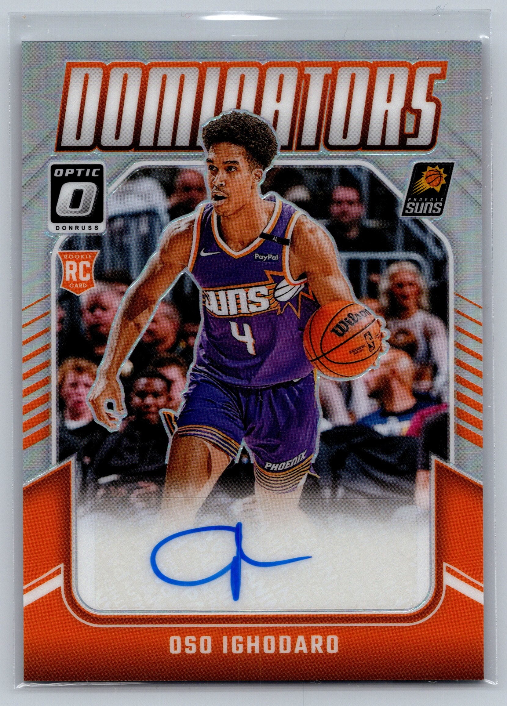 2024 Panini Optic Oso Ighodaro Holo Dominators Rookie Autograph /99 #RDS-OSO