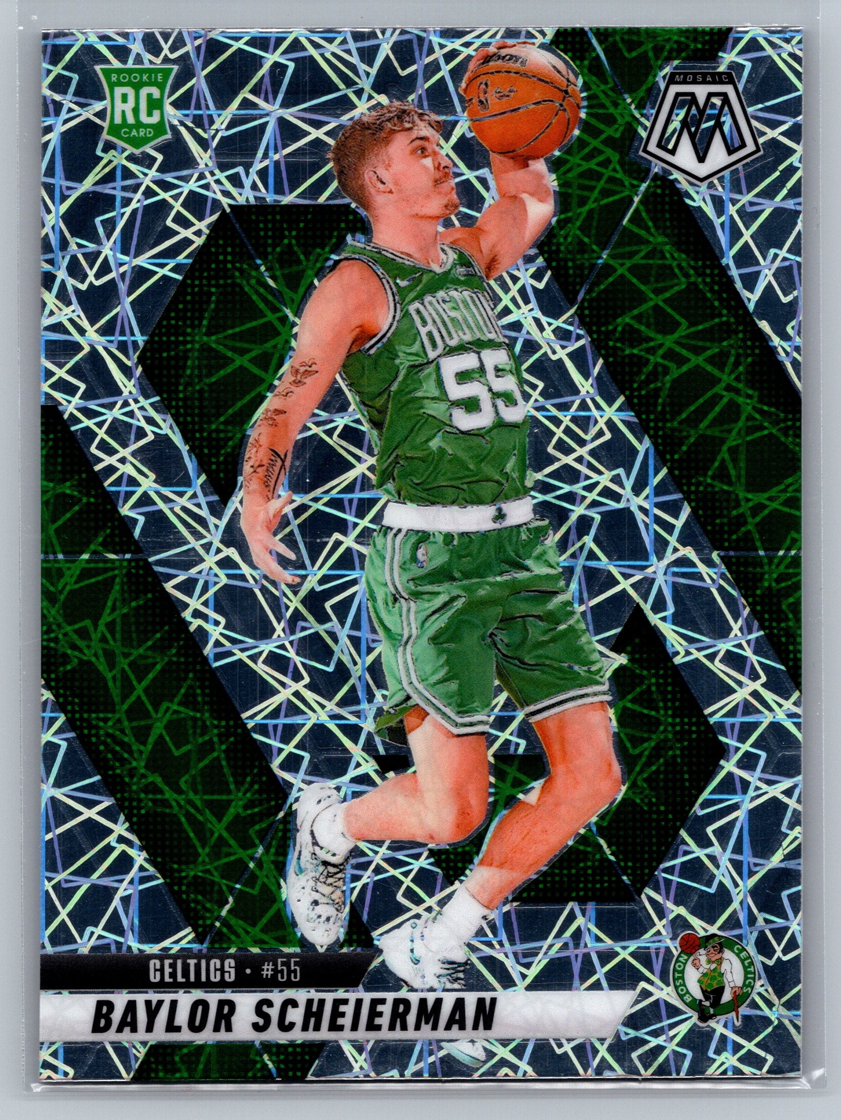2024 Panini Mosaic Baylor Scheirman Hobby Exclusive Rookie Card #245