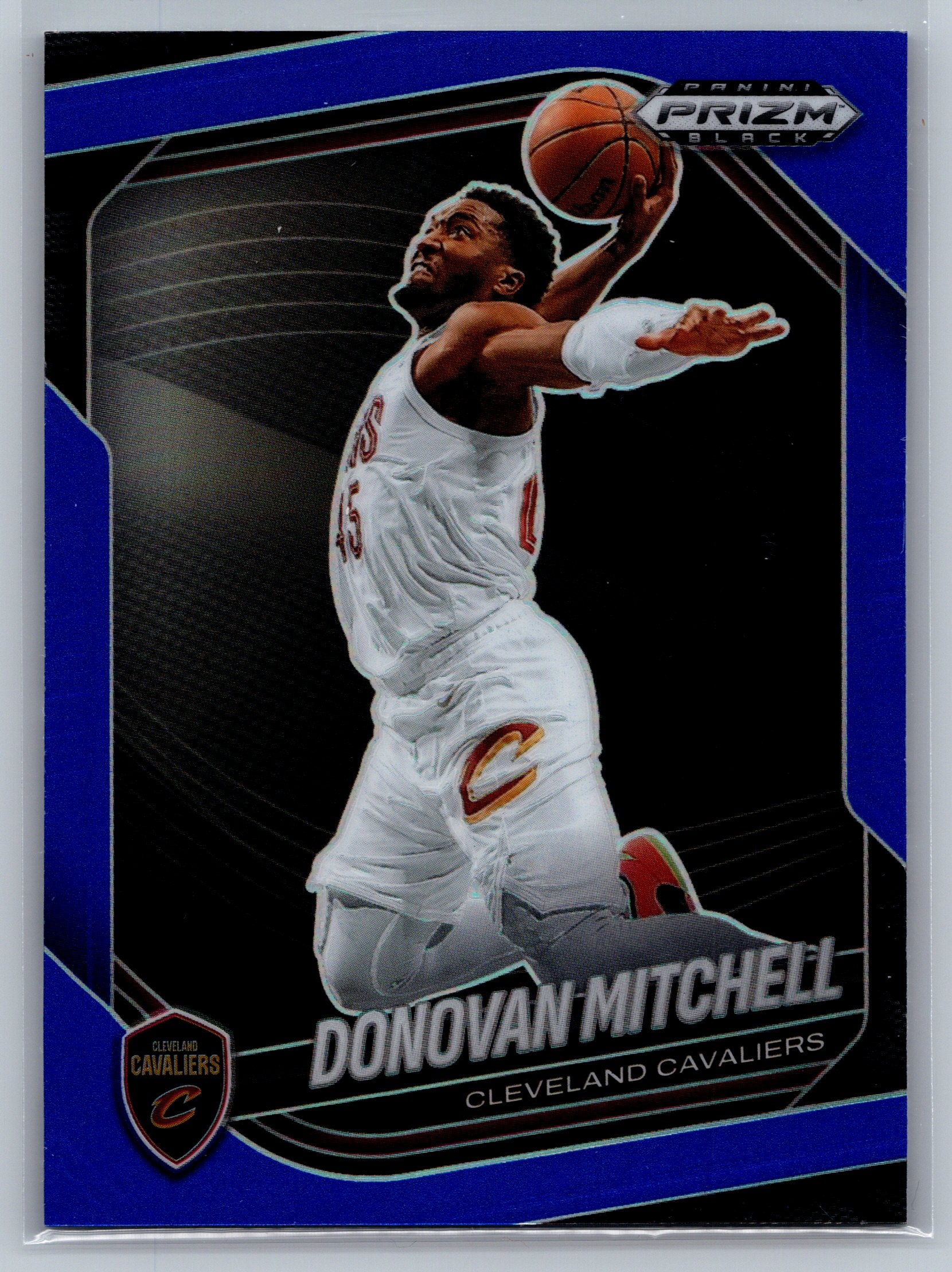 2024 Panini Prizm Black Donovan Mitchell Blue /199 #49