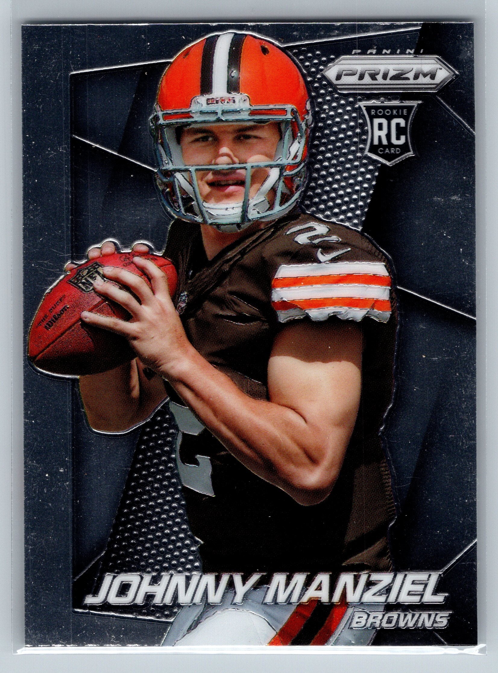 2014 Panini Prizm Johnny Manziel Rookie Card #287