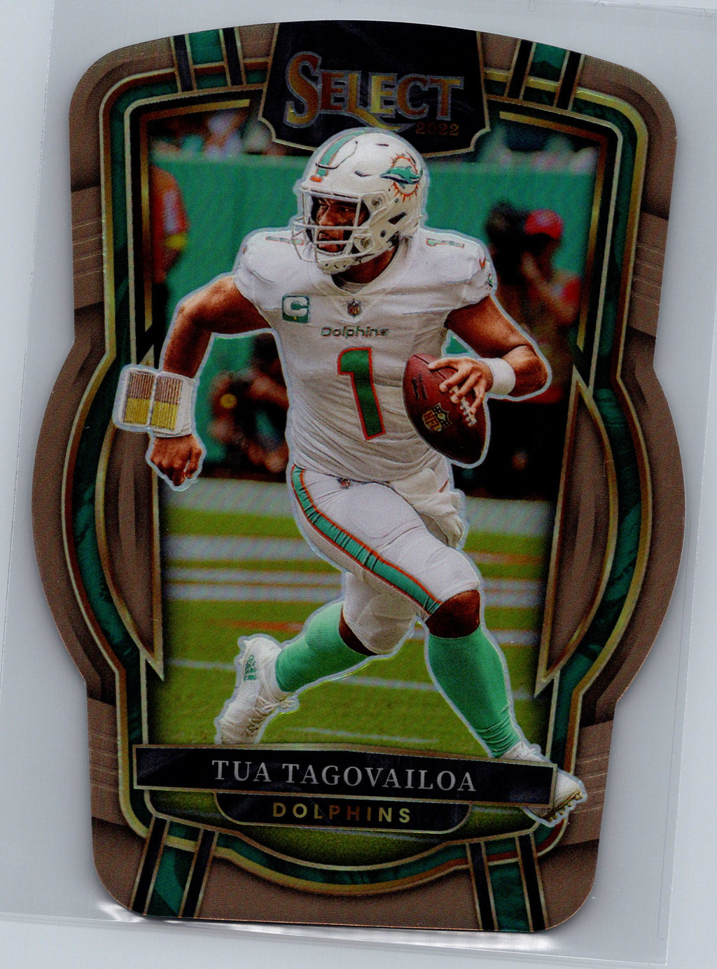 2022 Panini Select Tua Tagovailoa Copper Die-Cut /99 #238