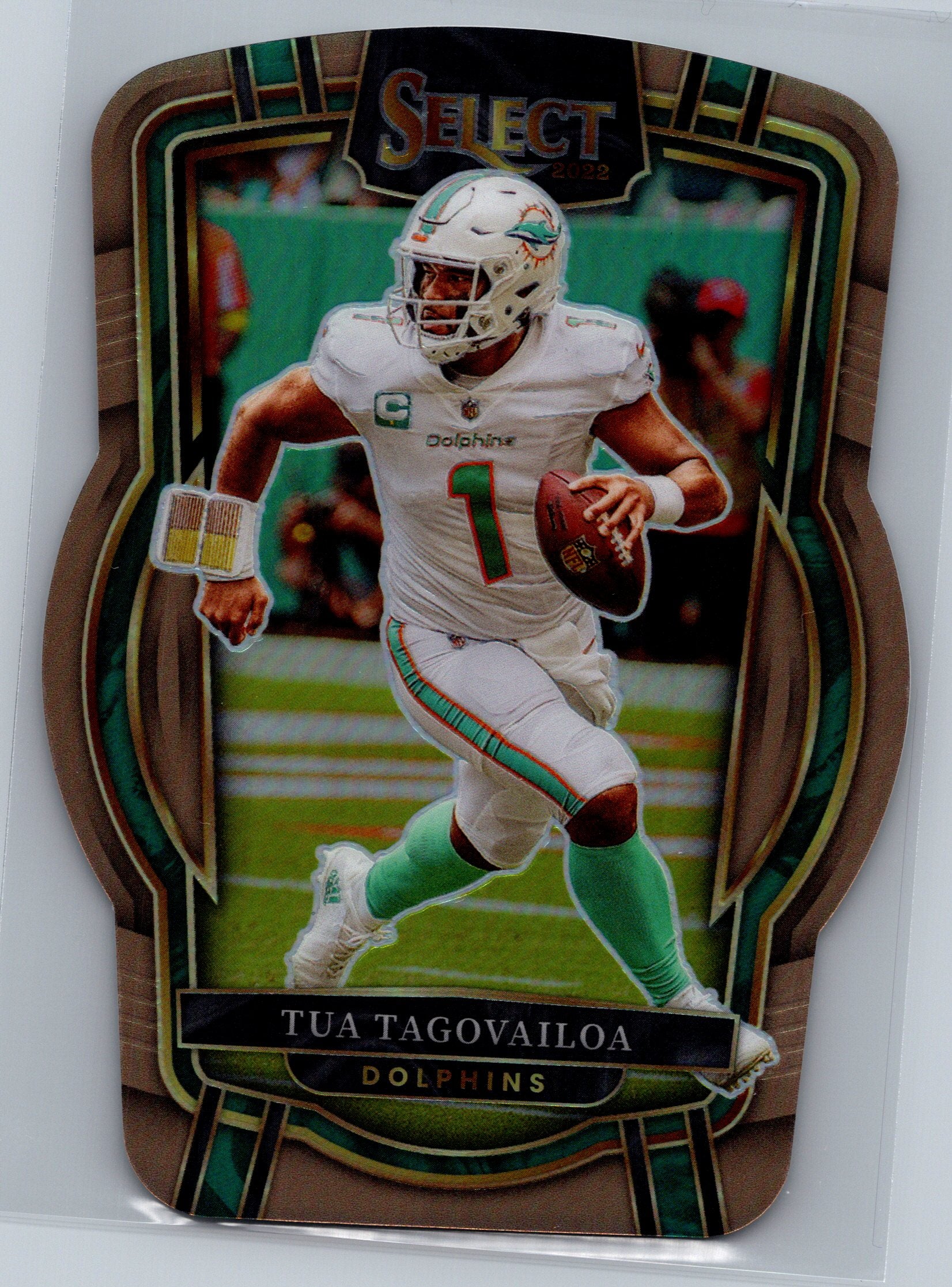 2022 Panini Select Tua Tagovailoa Copper Die-Cut /99 #238