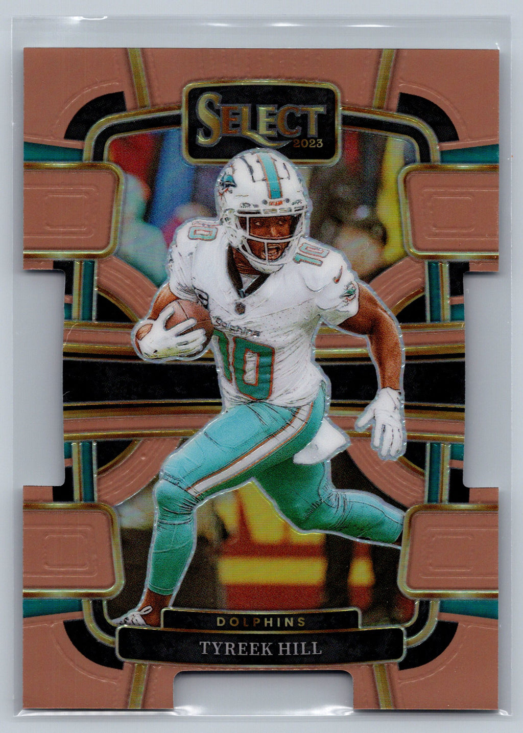 2023 Panini Select Tyreek Hill Concourse Copper Die-Cut /299 #62