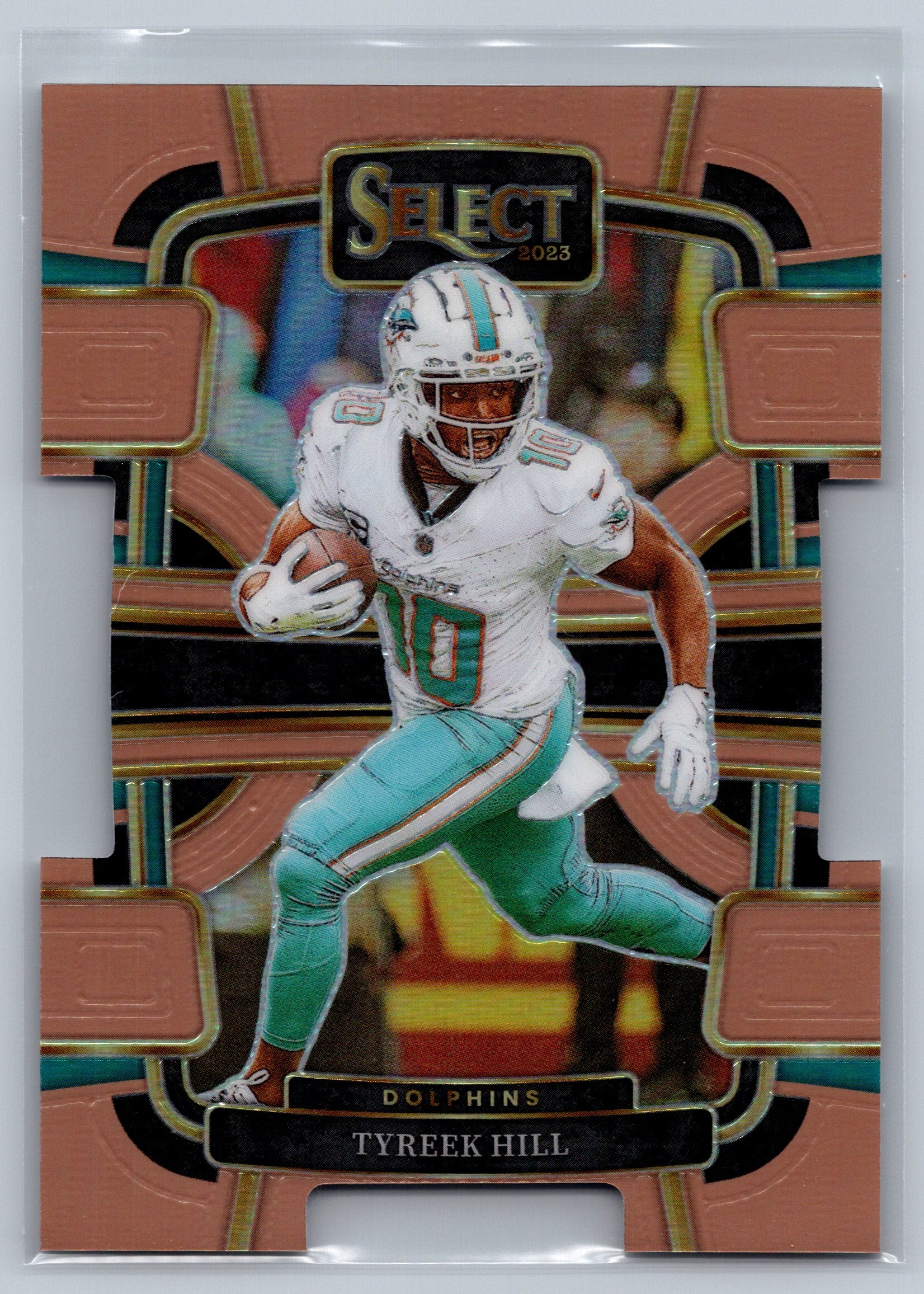 2023 Panini Select Tyreek Hill Concourse Copper Die-Cut /299 #62