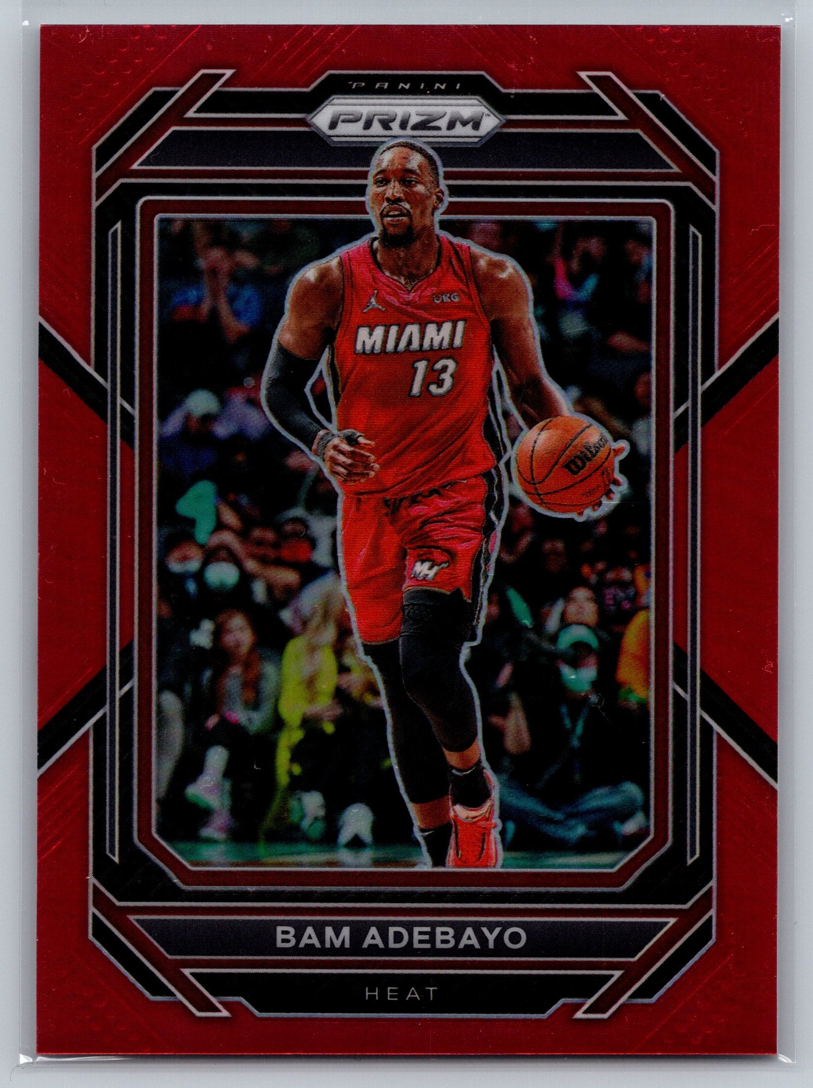 2022 Panini Prizm Bam Adebayo Red /299 #155