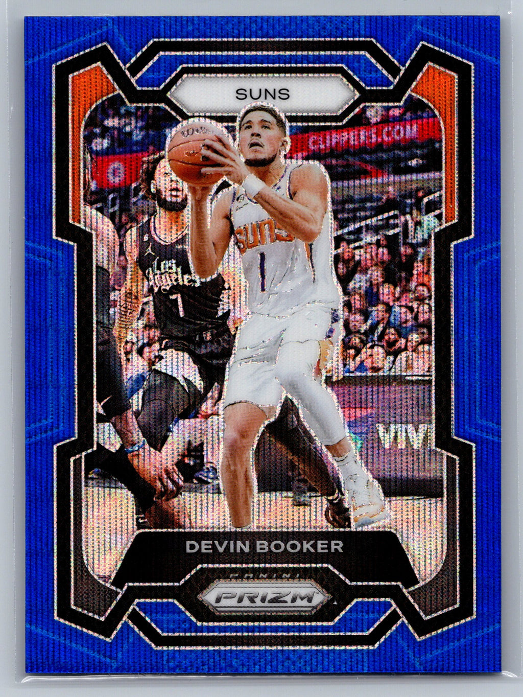 2023 Panini Prizm Devin Booker International Blue #58