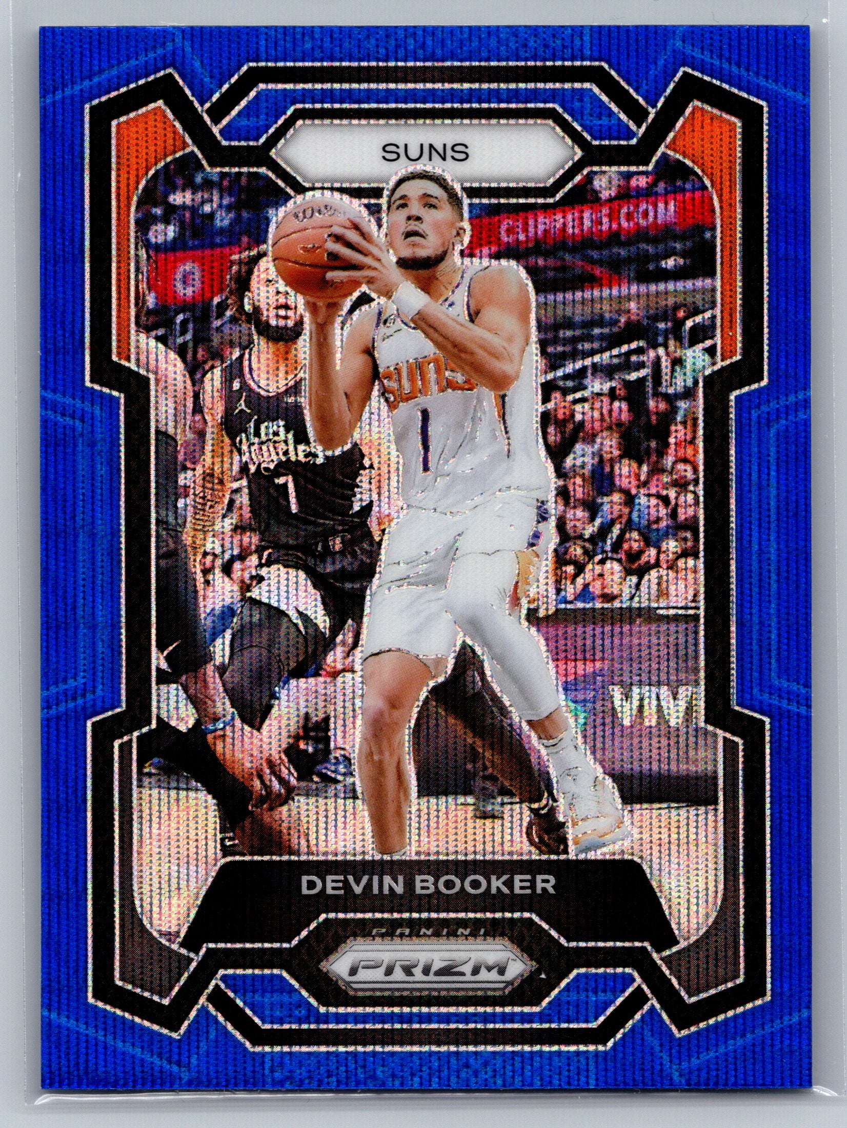 2023 Panini Prizm Devin Booker International Blue #58