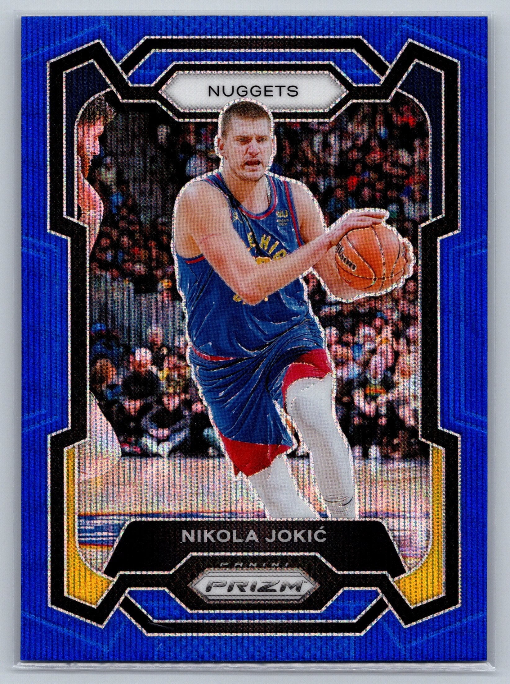 2023 Panini Prizm Nikola Jokic International Blue #17