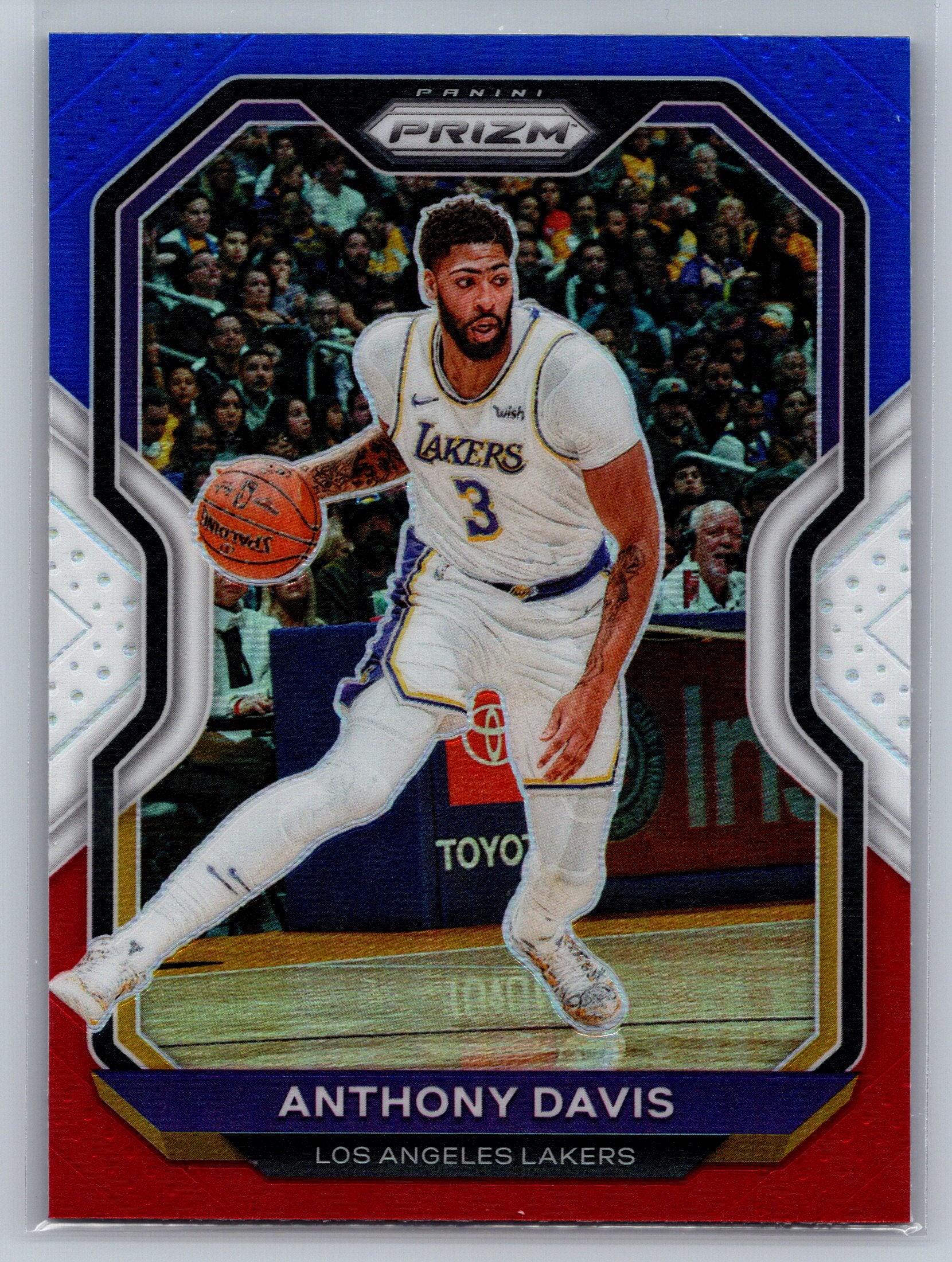 2023 Panini Prizm Anthony Davis Red White Blue #109