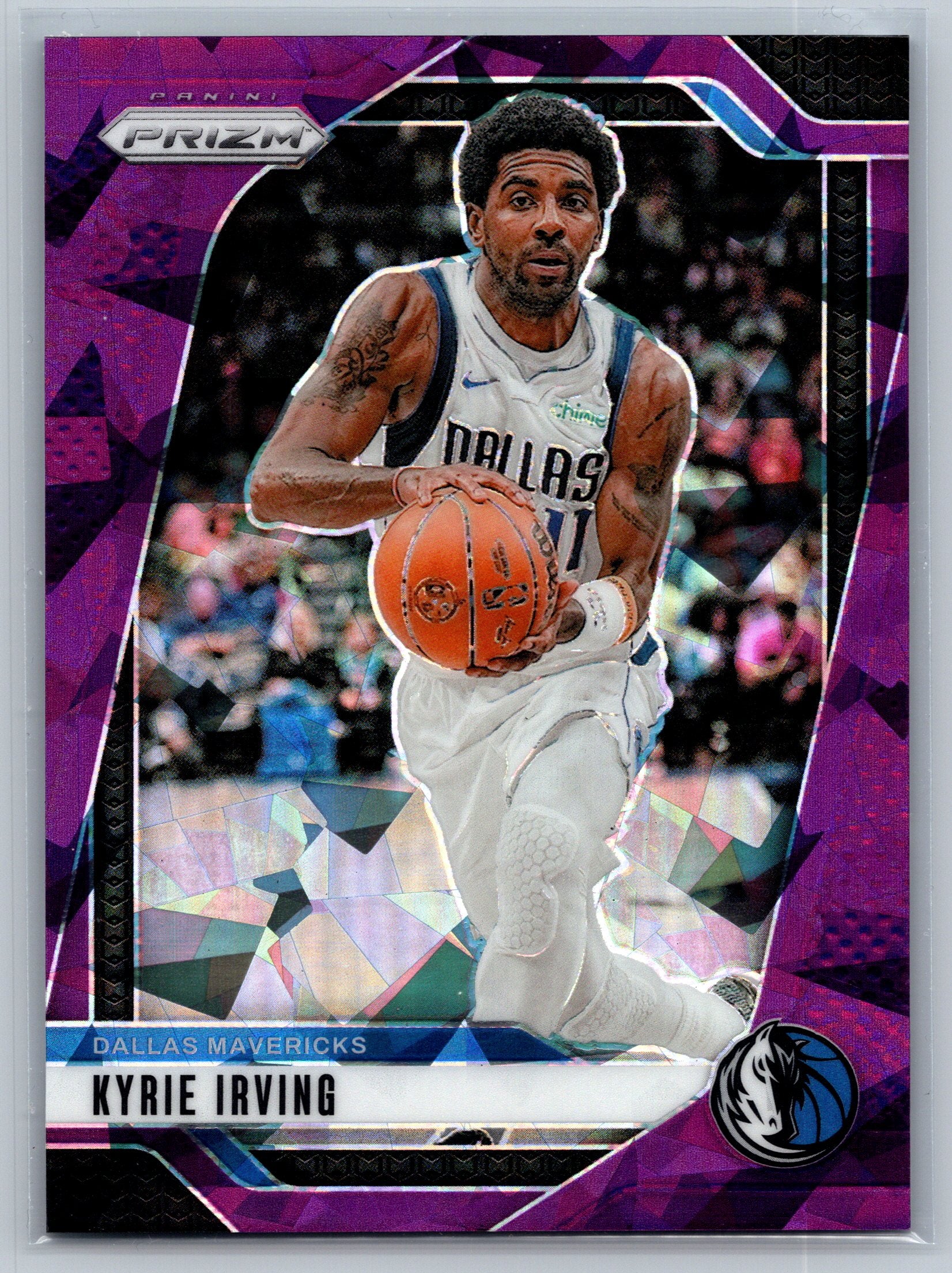 2024 Panini Prizm Kyrie Irving Purple Cracked Ice /149 #111