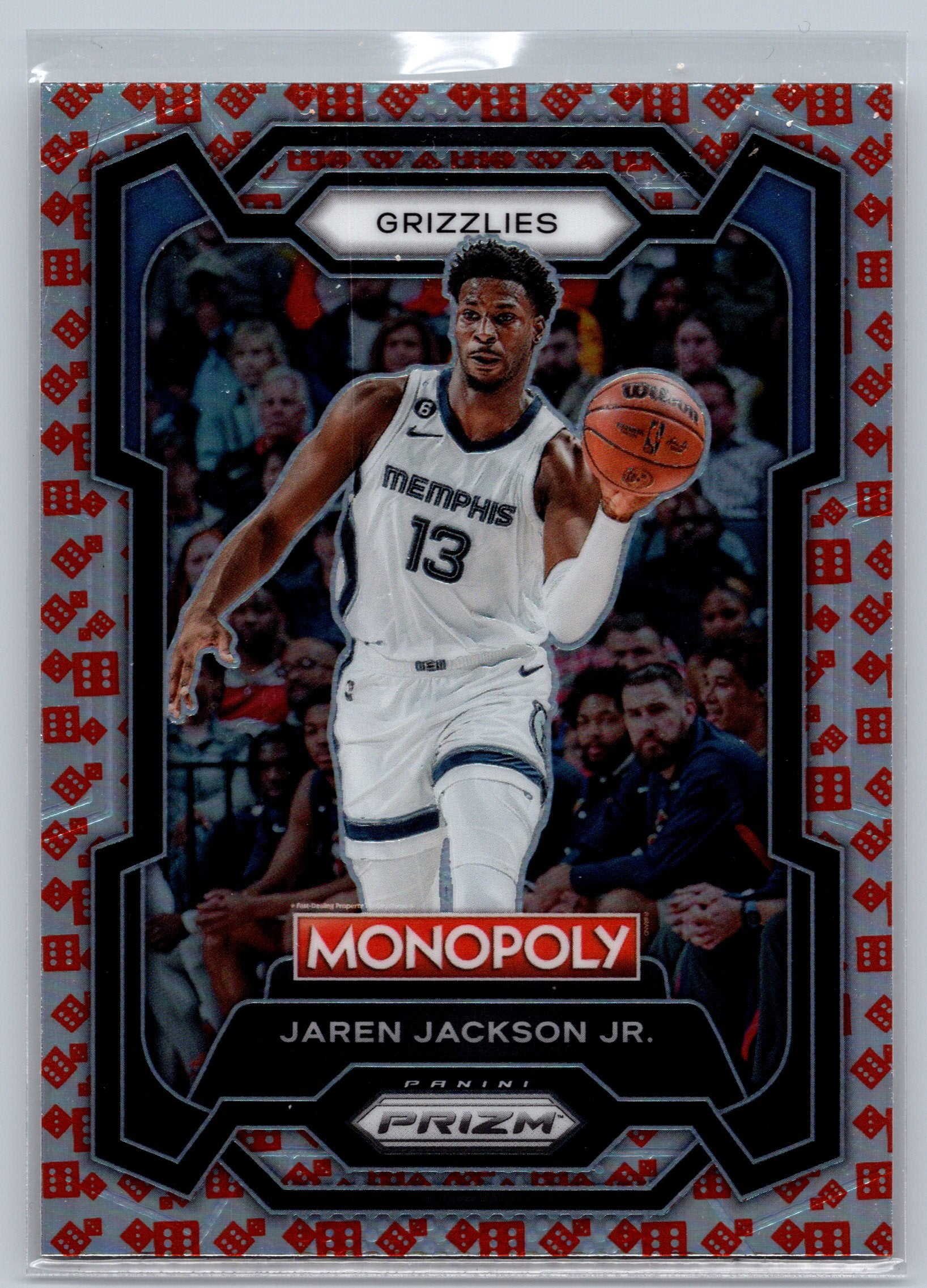 2023 Panini Prizm Monopoly Jaren Jackson Jr. Dice #43