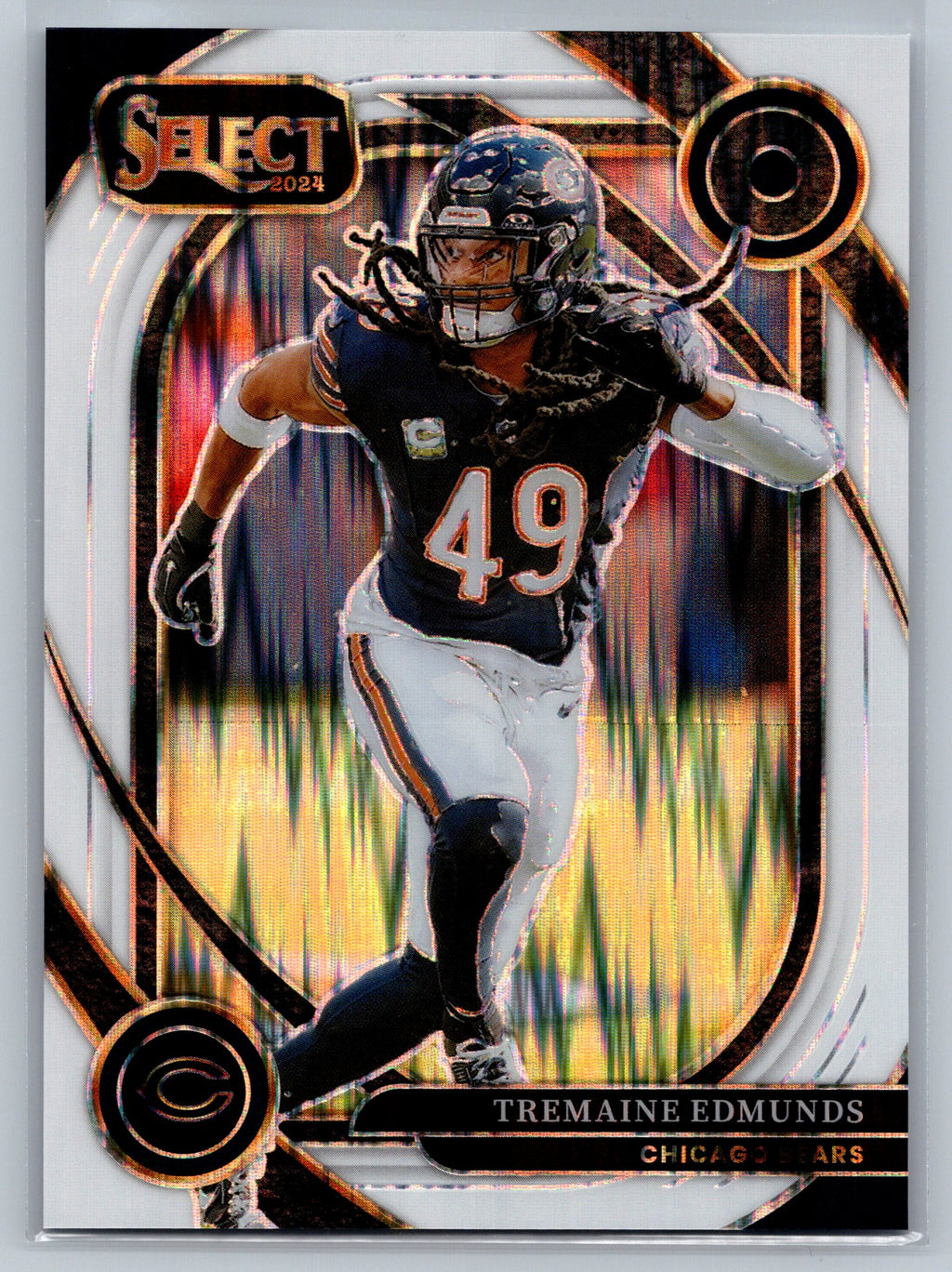 2024 Panini Select Tremaine Edmunds Club Level White /199 #297