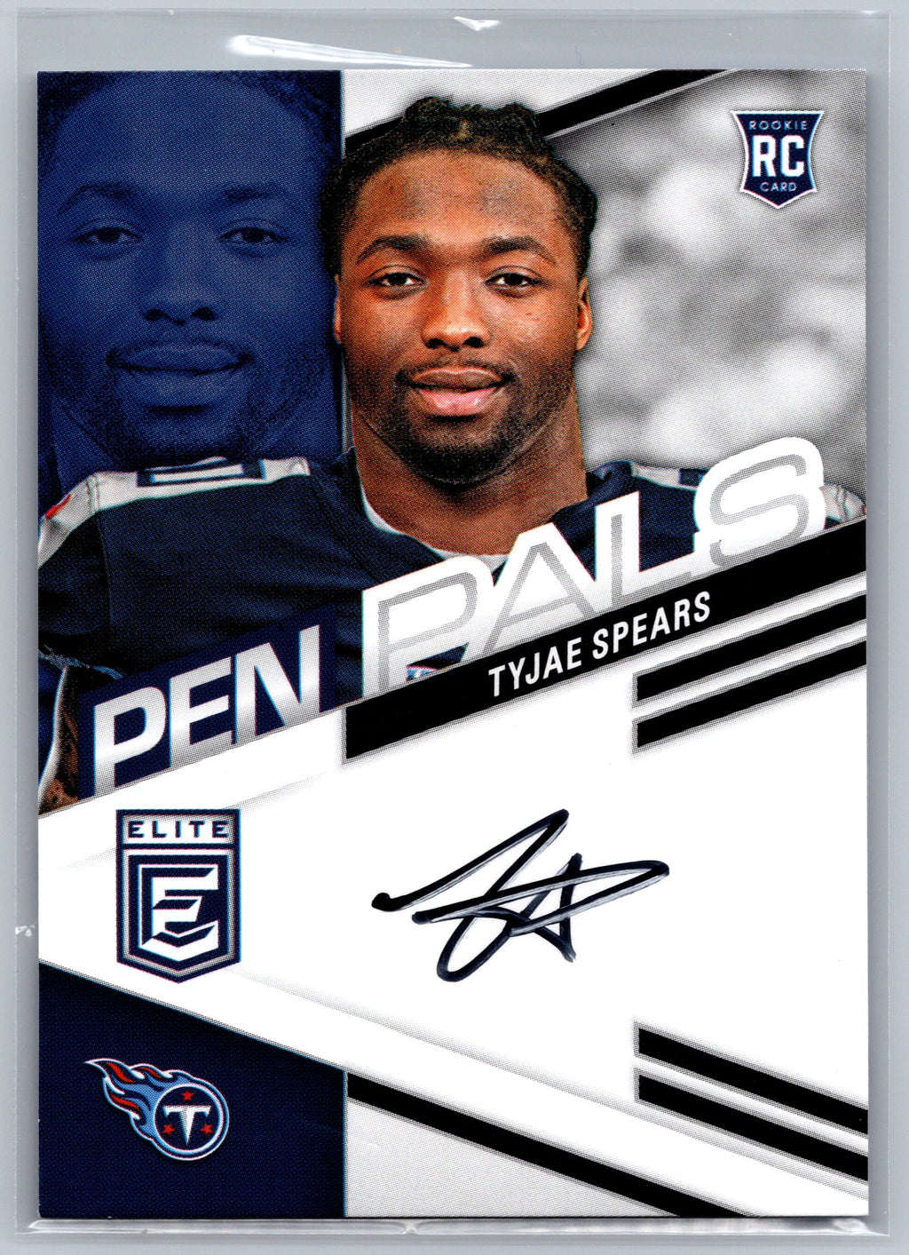 2023 Panini Elite Tyjae Spears Pen Pals Rookie Autograph #PPTSP