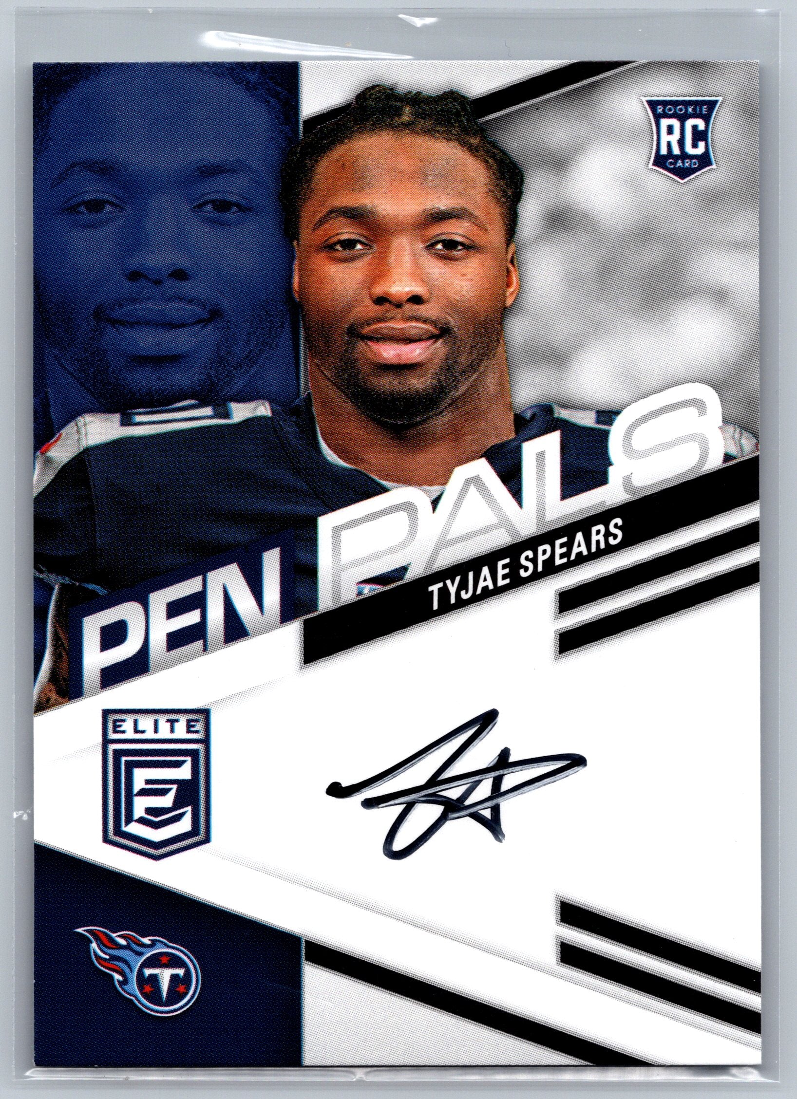 2023 Panini Elite Tyjae Spears Pen Pals Rookie Autograph #PPTSP