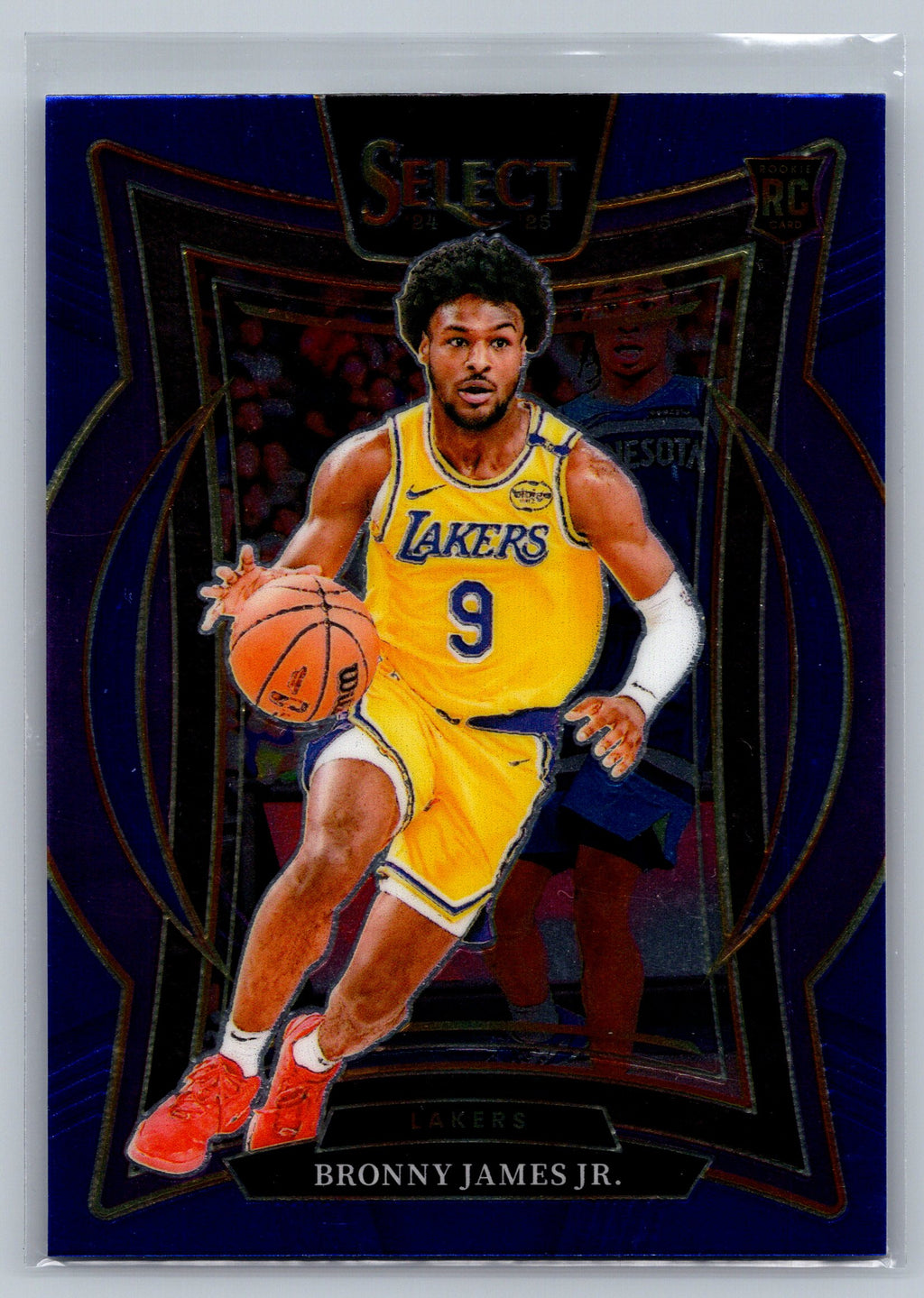 2024 Panini Select Bronny James Jr. Concourse Level Rookie Card #90
