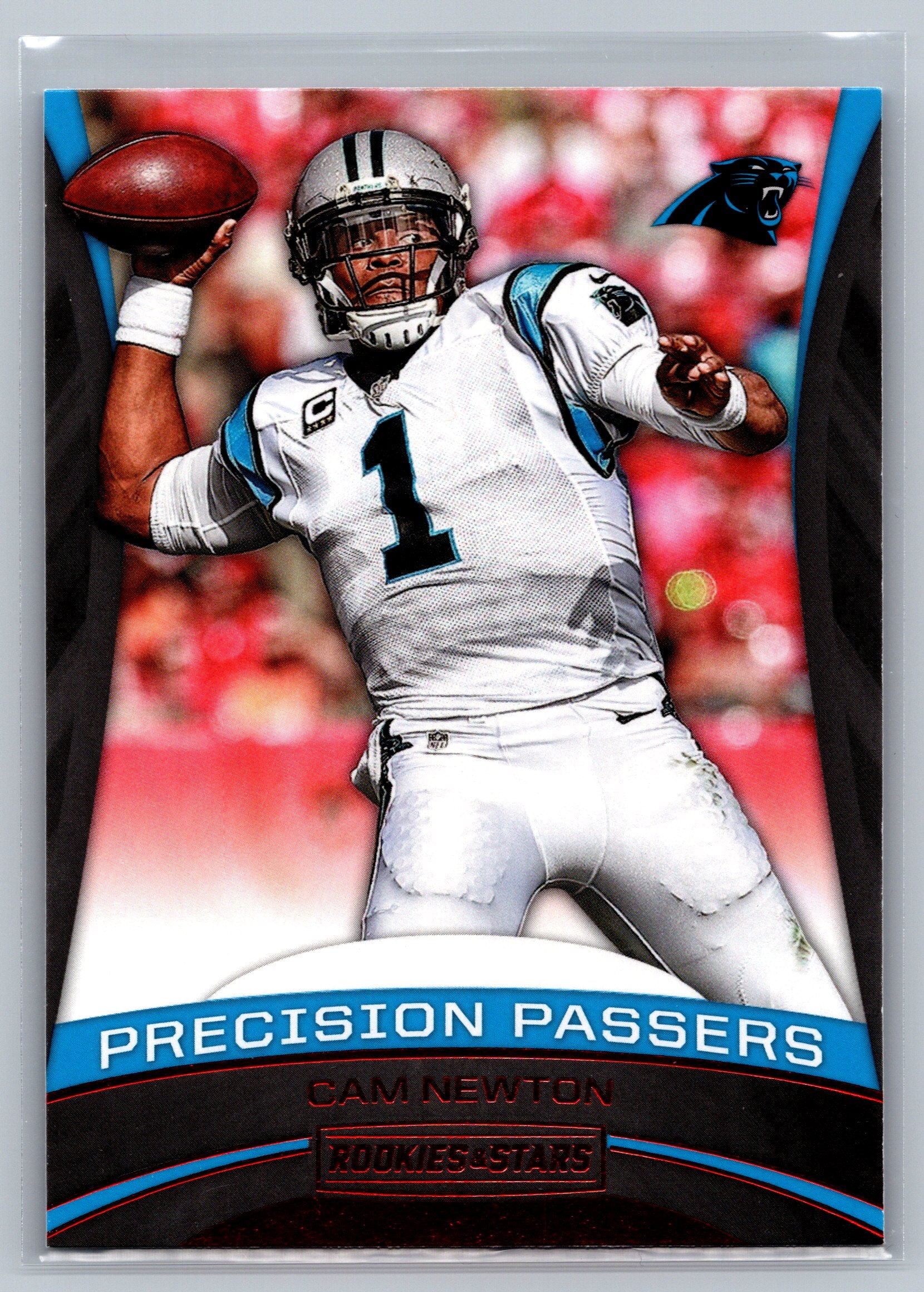 2017 Panini Rookies & Stars Cam Newton Red Foil #1