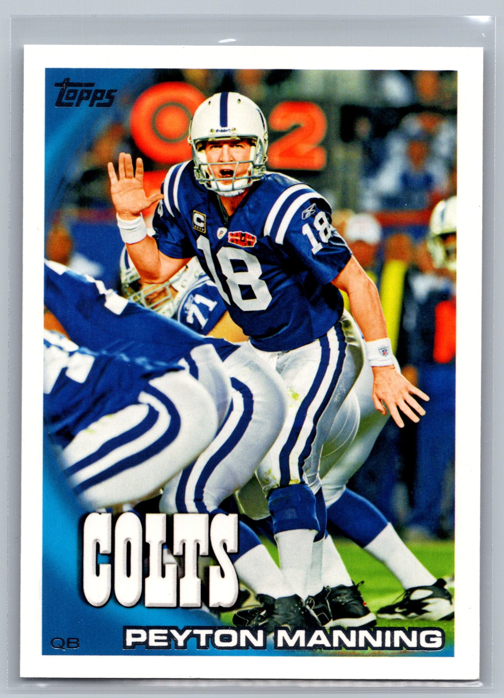 2010 Topps Peyton Manning #1