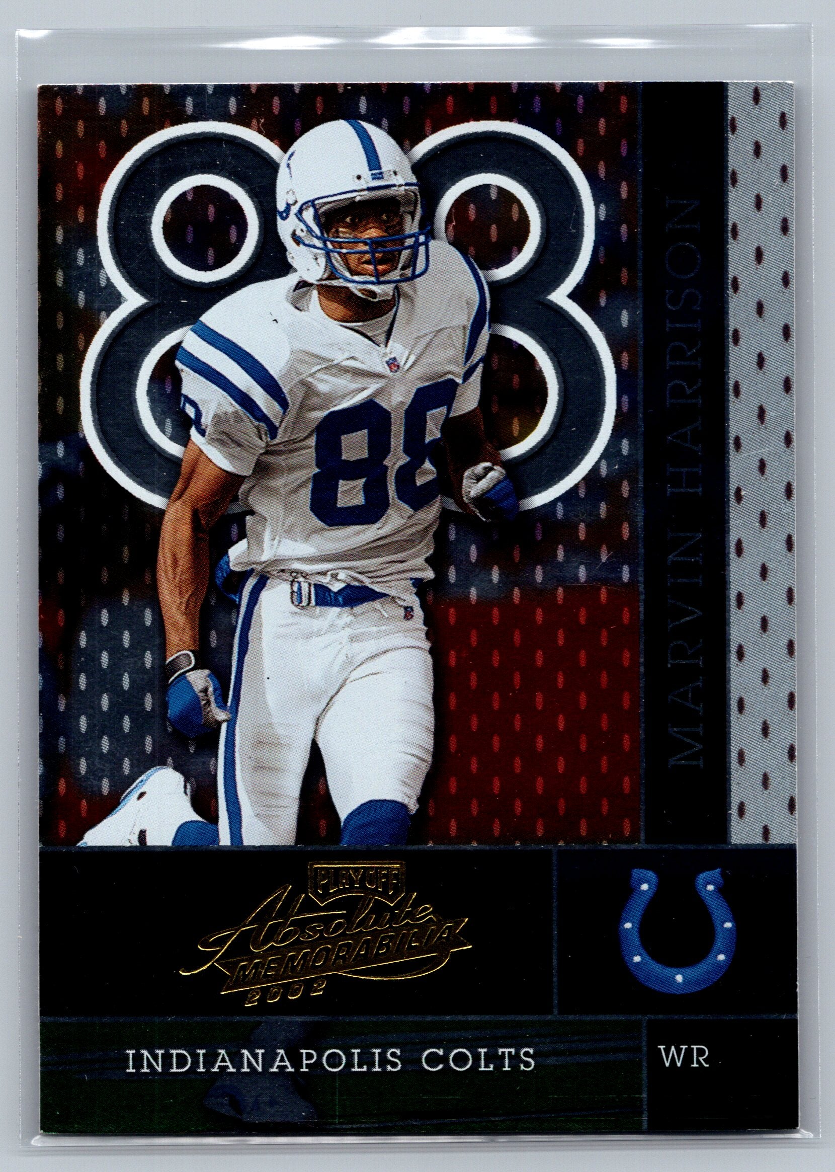 2002 Panini Absolute Memorabilia Marvin Harrison Sr. #92