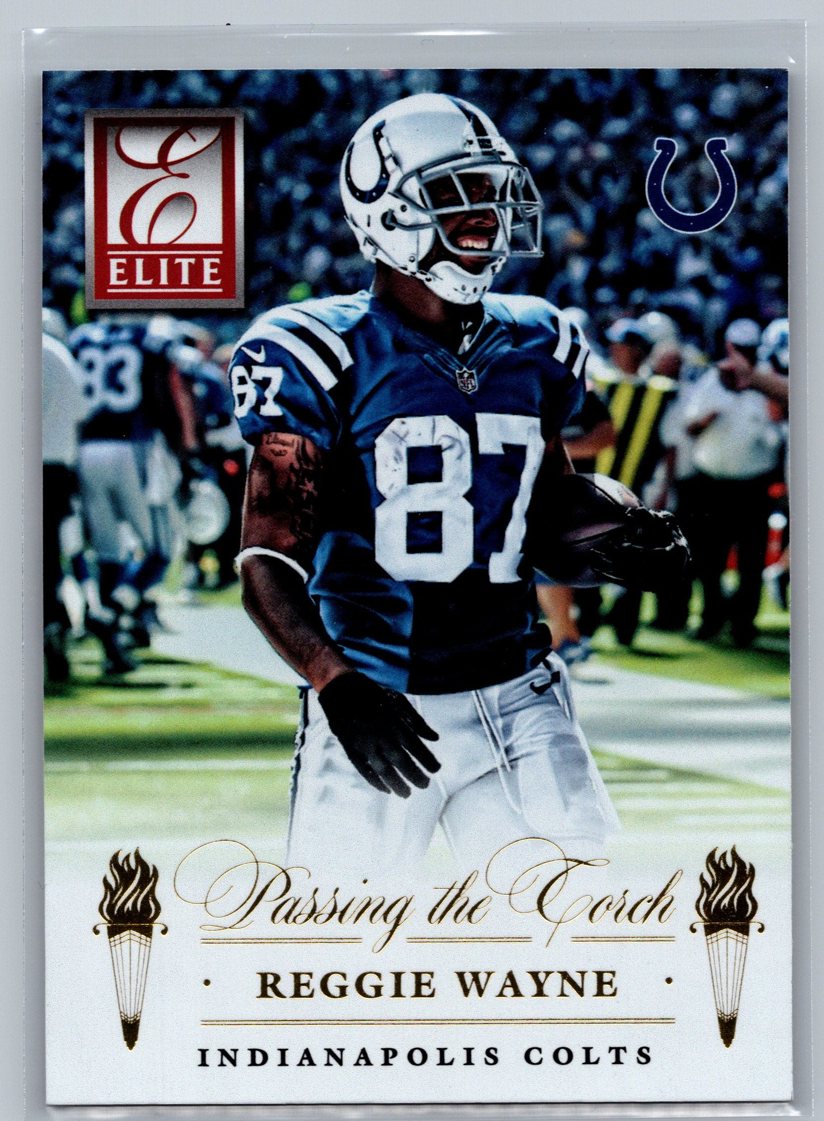 2015 Panini Elite Reggie Wayne Phillip Dorsett Passing the Torch #6