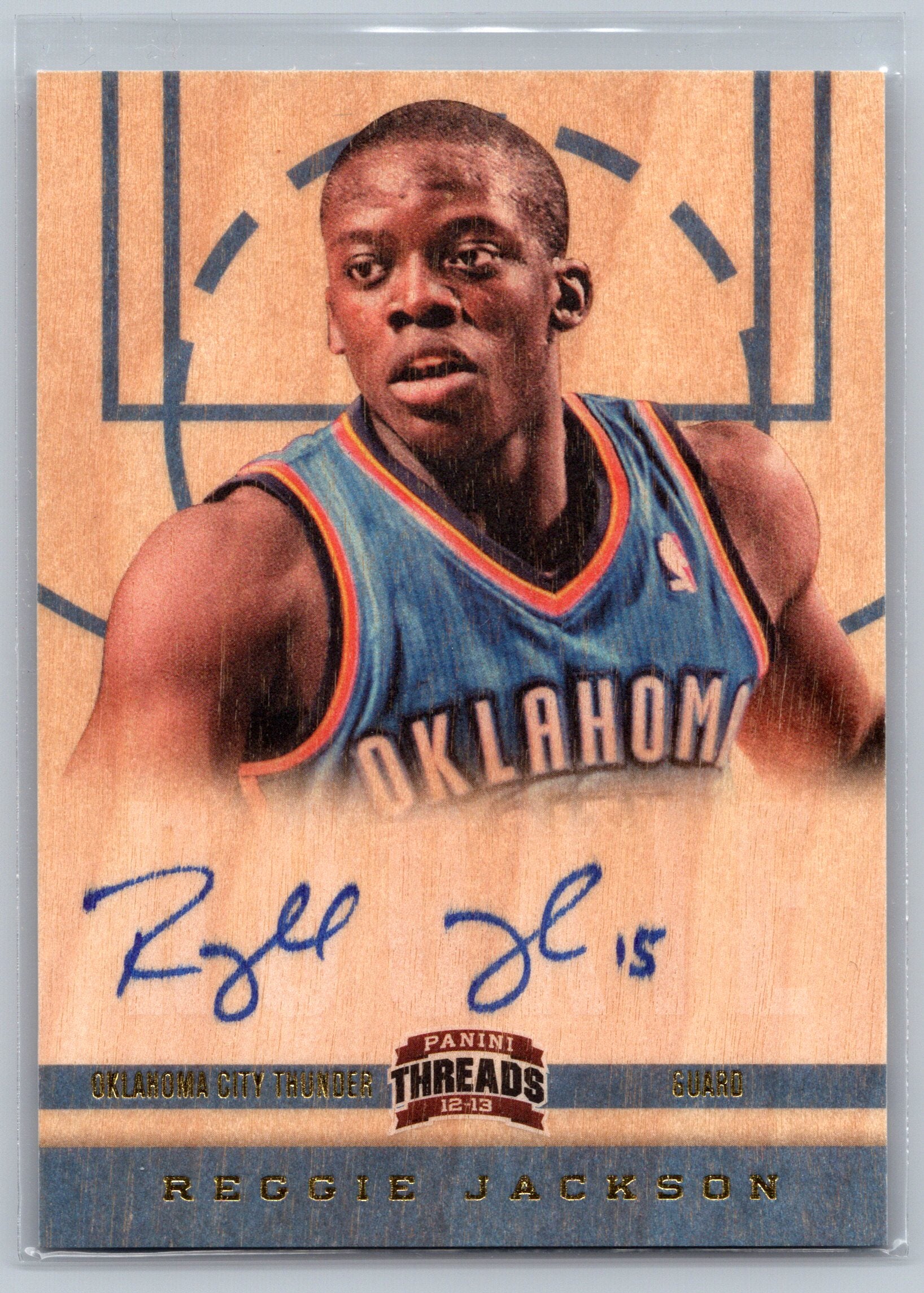 2012 Panini Threads Reggie Jackson On-Card Autograph #170