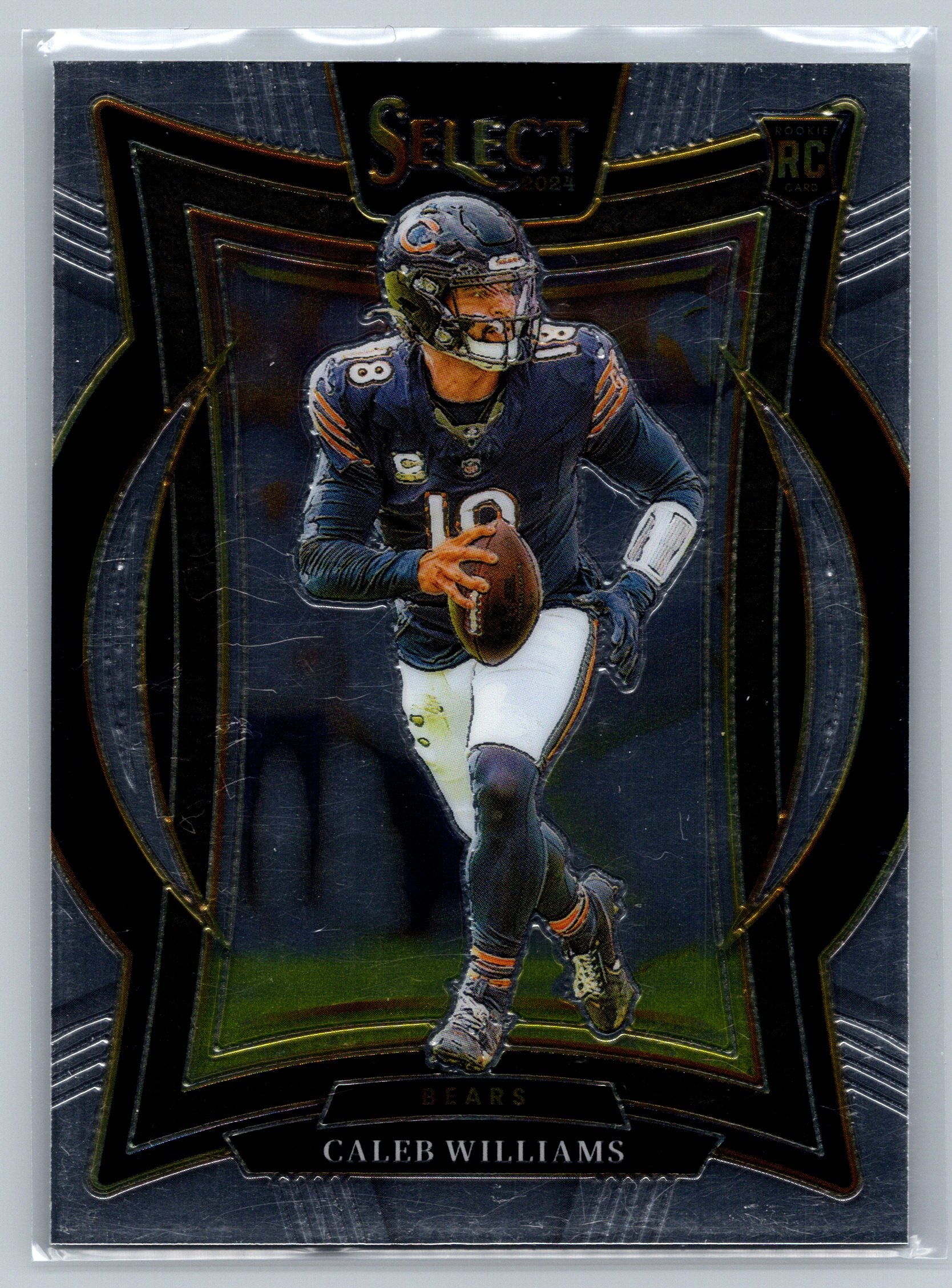 2024 Panini Select Caleb Williams Concourse Level Rookie Card #25