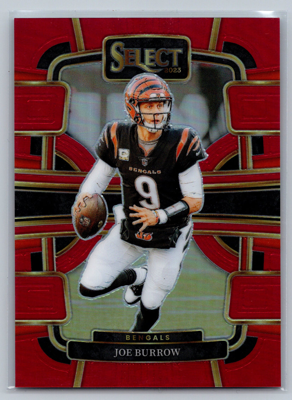 2023 Panini Select Joe Burrow Marron Concourse level /99 #20
