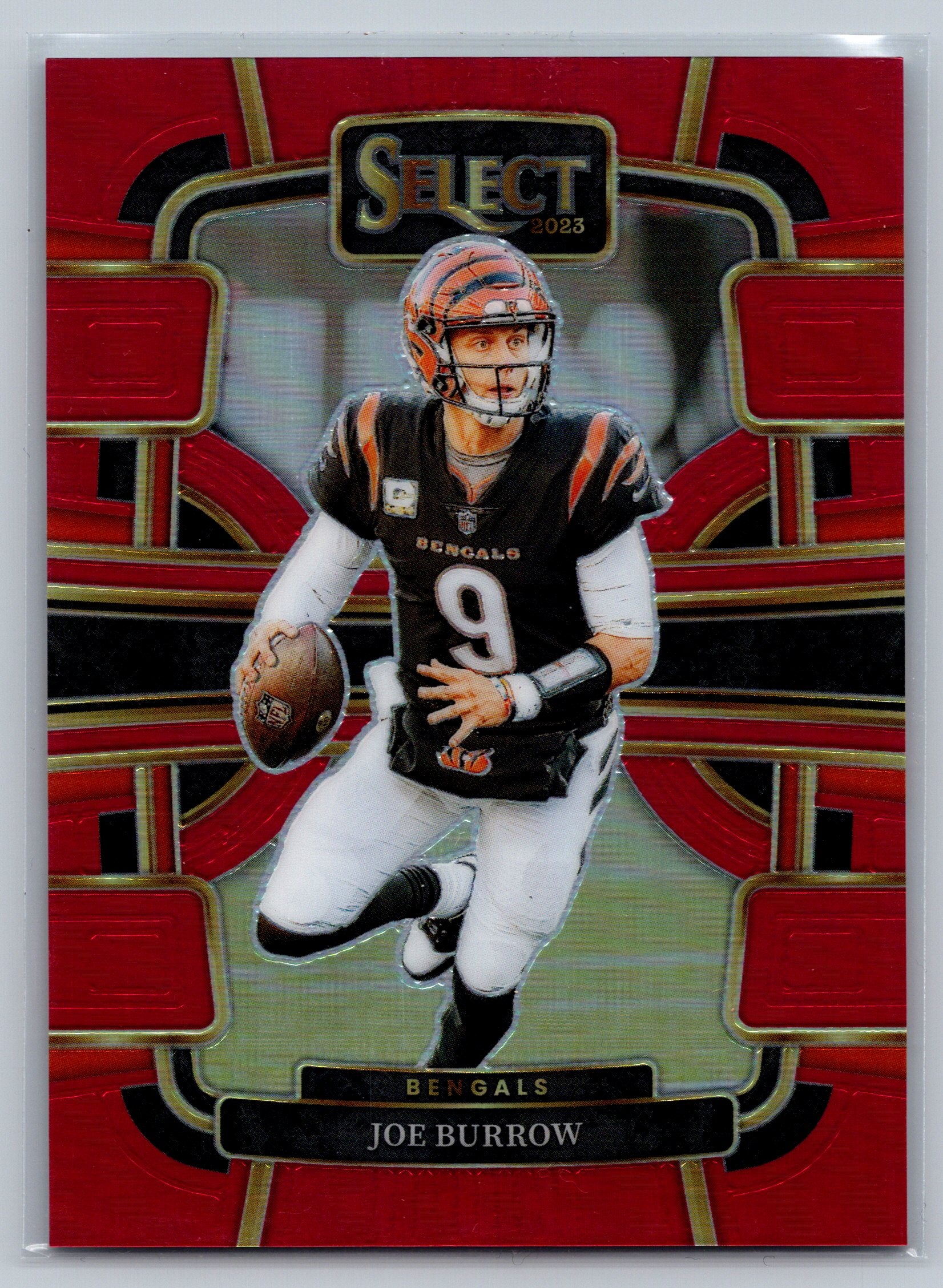 2023 Panini Select Joe Burrow Marron Concourse level /99 #20
