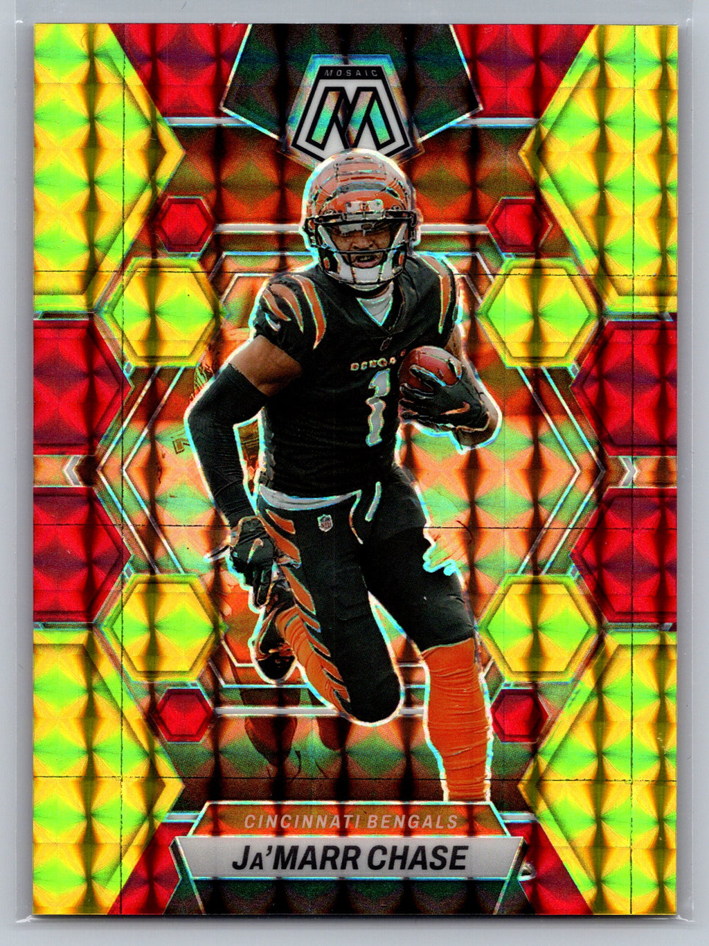 2023 Panini Mosaic Ja'Marr Chase Choice /80 #43