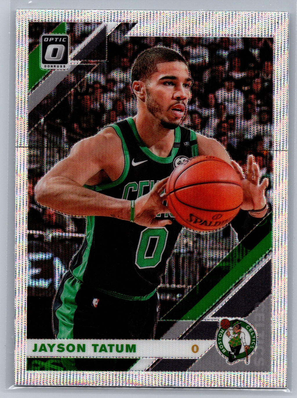 2019 Panini Optic Jayson Tatum Silver Wave #82