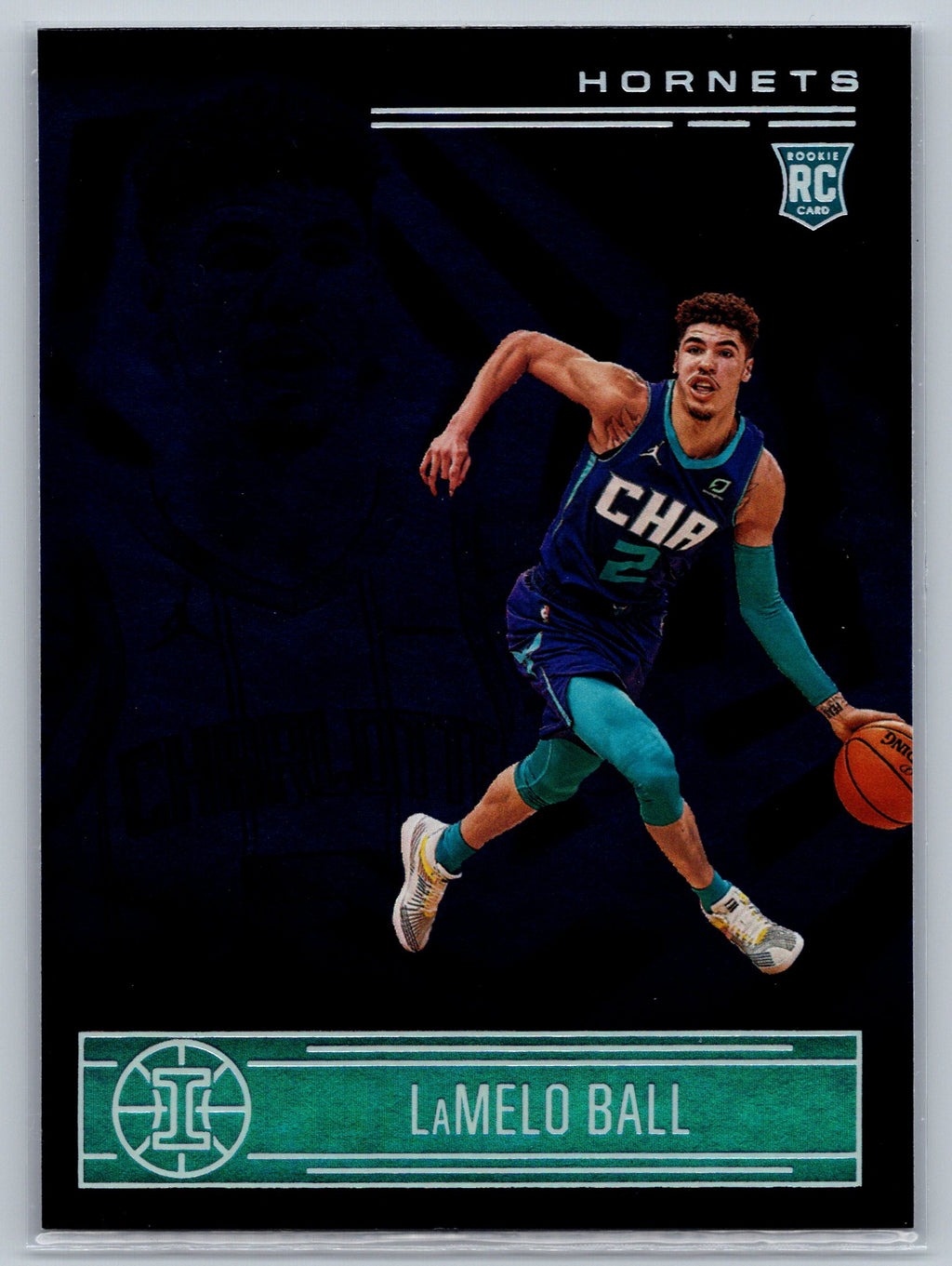 2020 Panin Illusions Lamelo Ball Purple Rookie Card #151