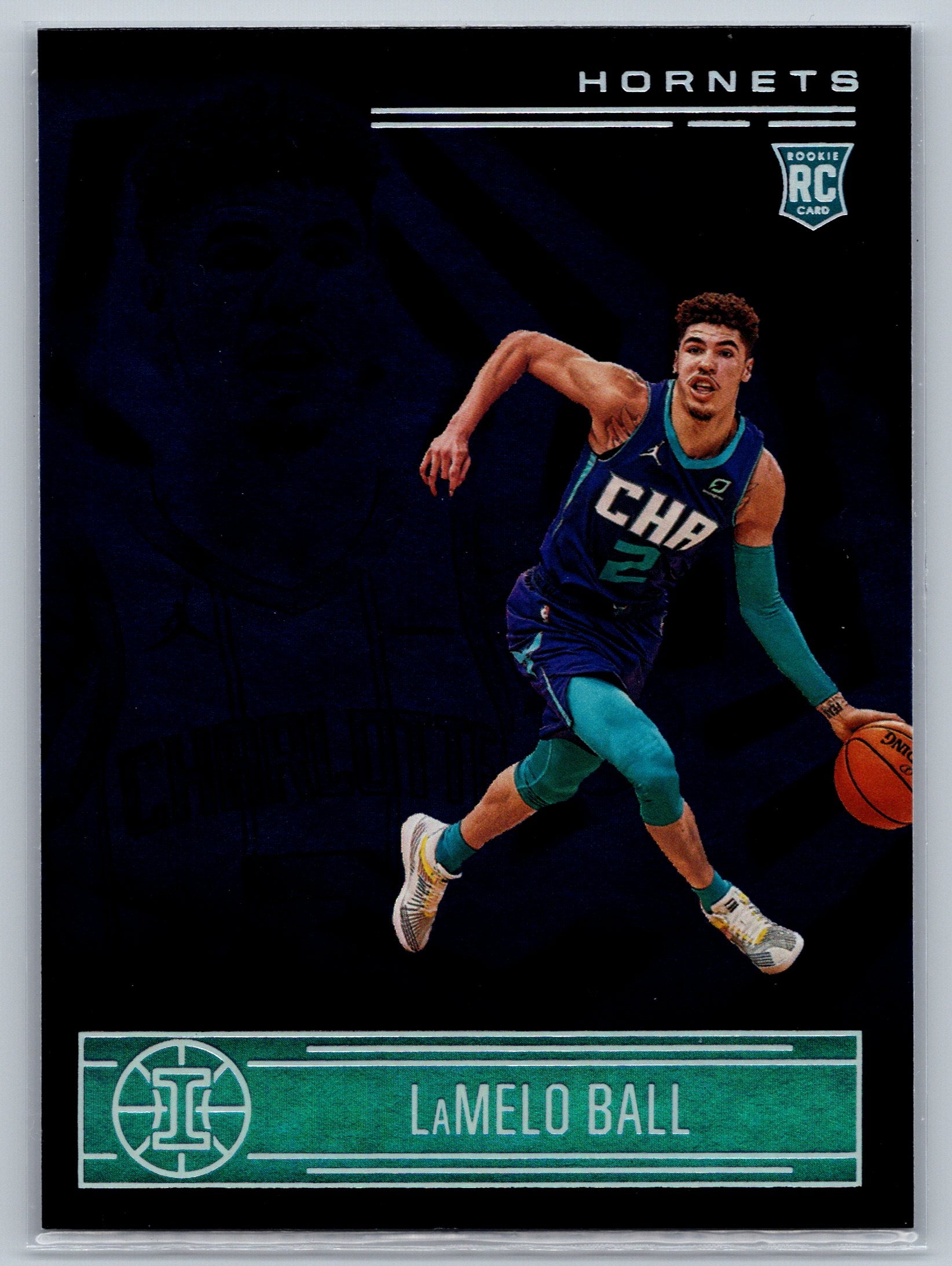 2020 Panin Illusions Lamelo Ball Purple Rookie Card #151