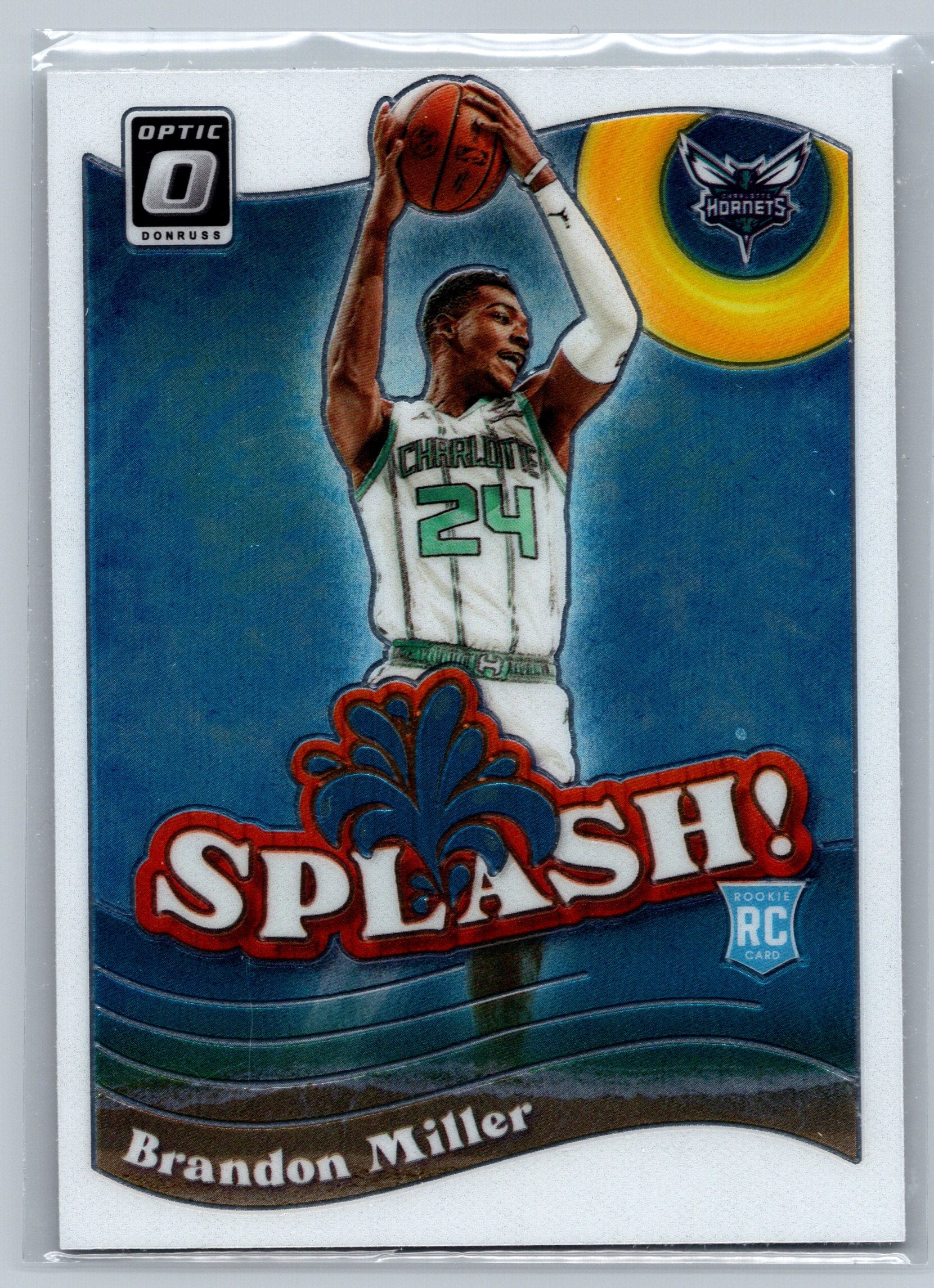 2023 Panini Optic Brandon Miller Splash Rookie Card #11