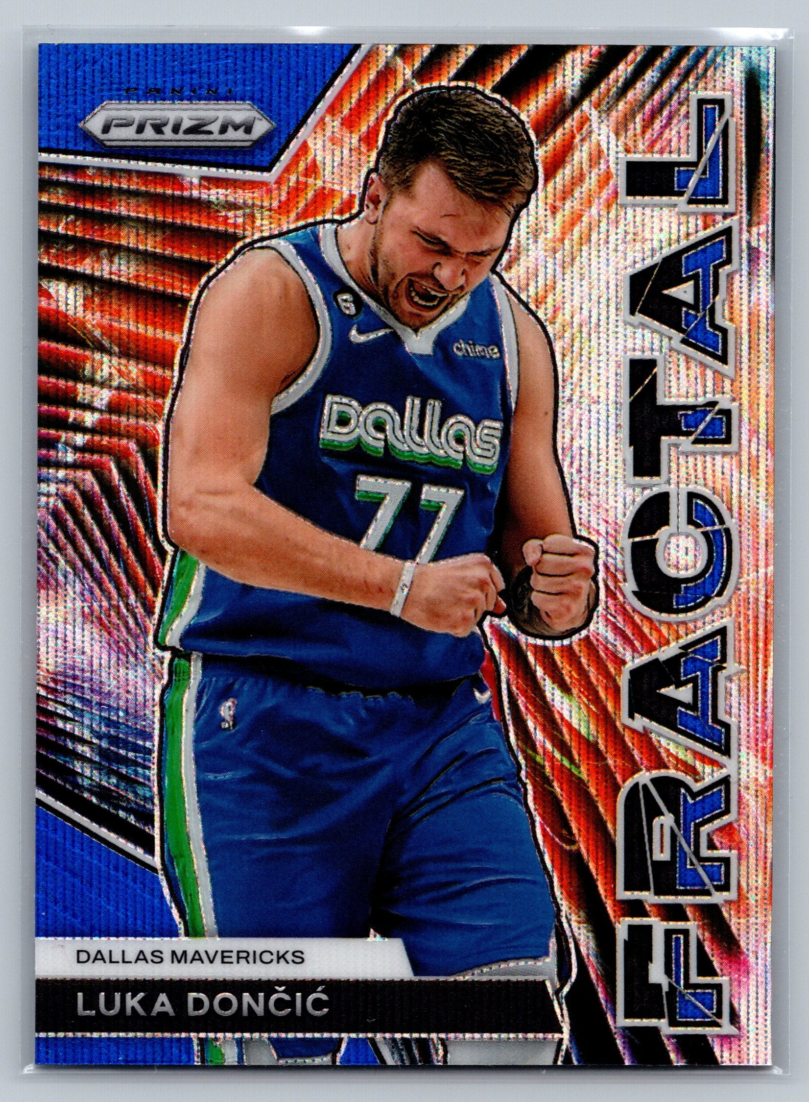 2023 Panini Prizm Luka Doncic Fractal Wave #2