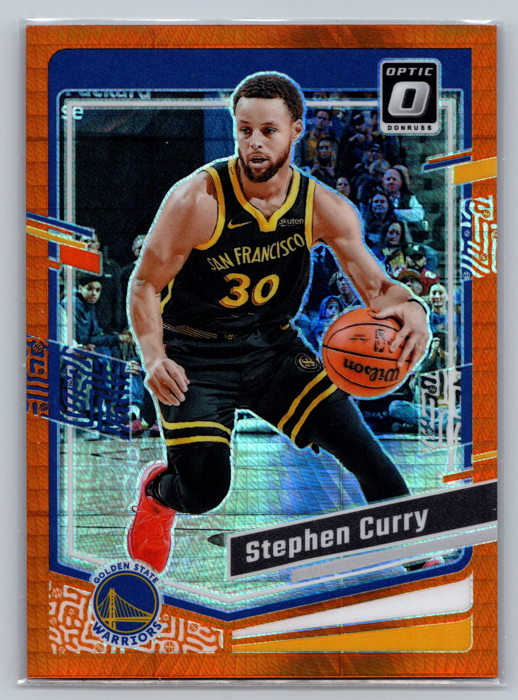 2023 Panini Optic Stephen Curry Orange /99 #198