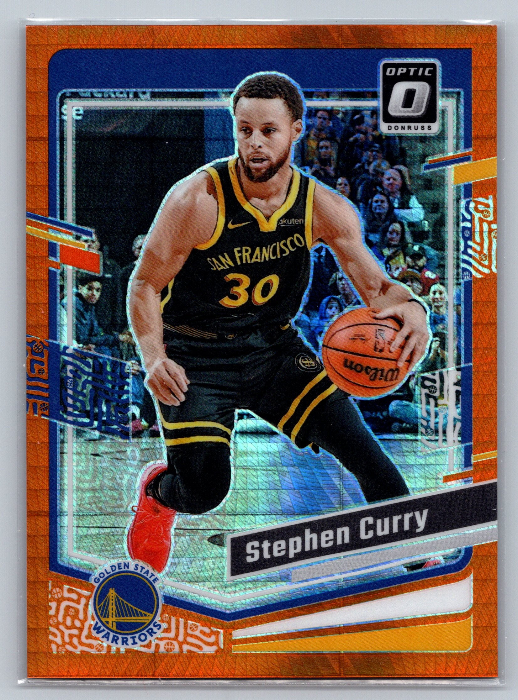 2023 Panini Optic Stephen Curry Orange /99 #198