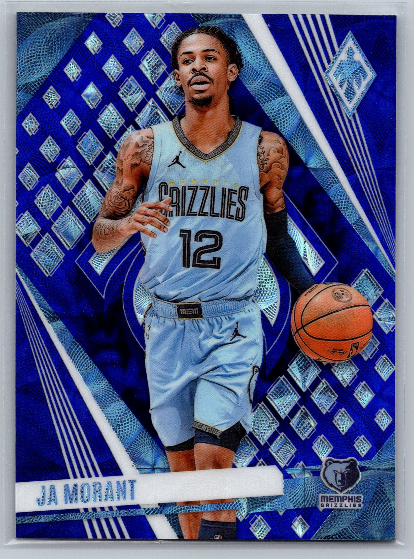 2023 panini Phoenix Ja Morant Blue Scope /35 #35