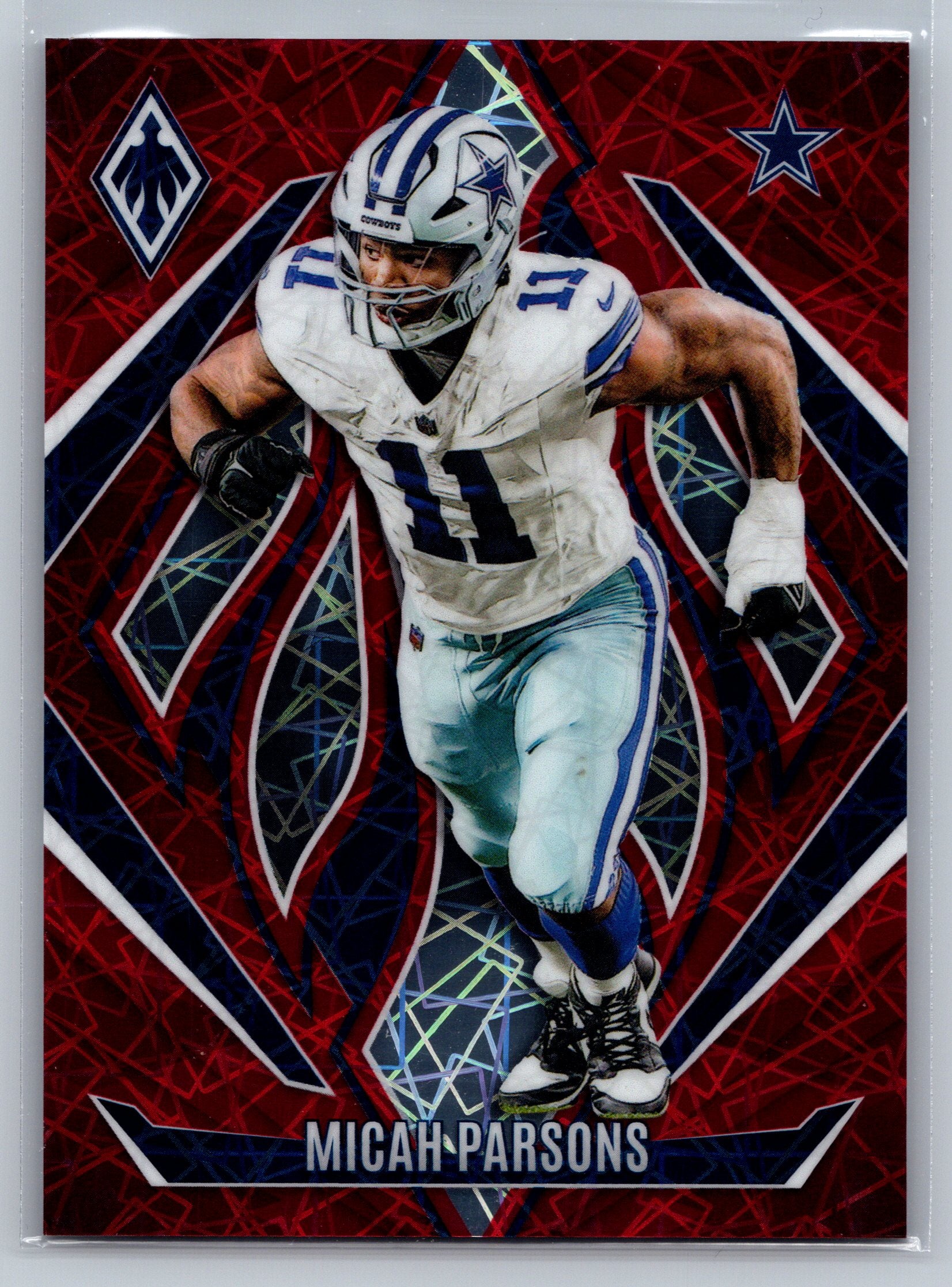 2024 Panin Micah Parsons Red Lazer /199 #108