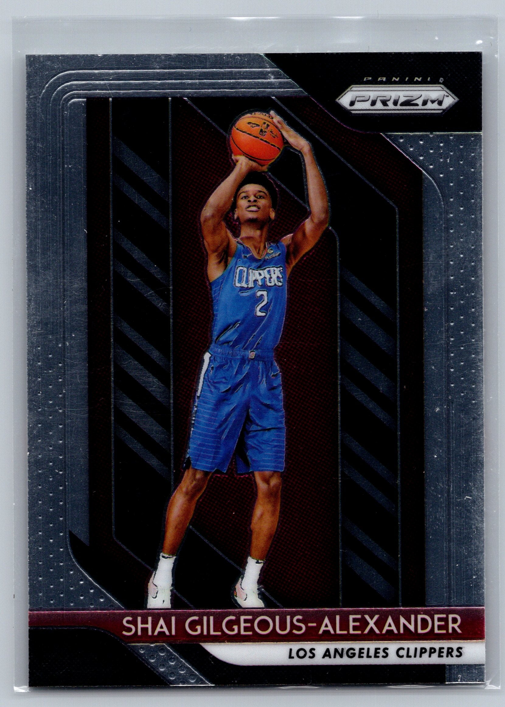 2018 Panini Prizm Shai Gilgeous-Alexander Rookie Card #184