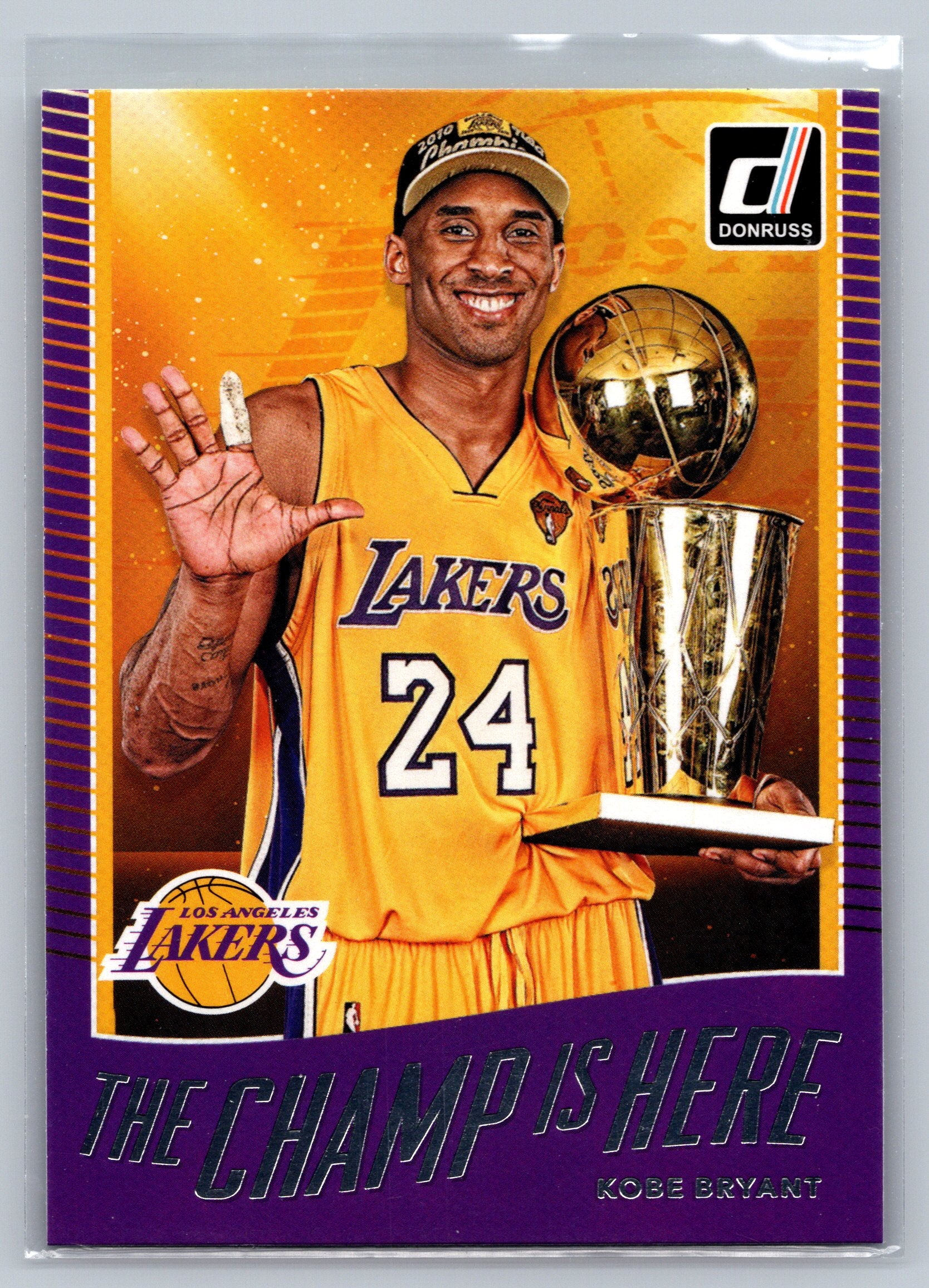 2017 Panini Donruss Kobe Bryant The Champ is Here #6